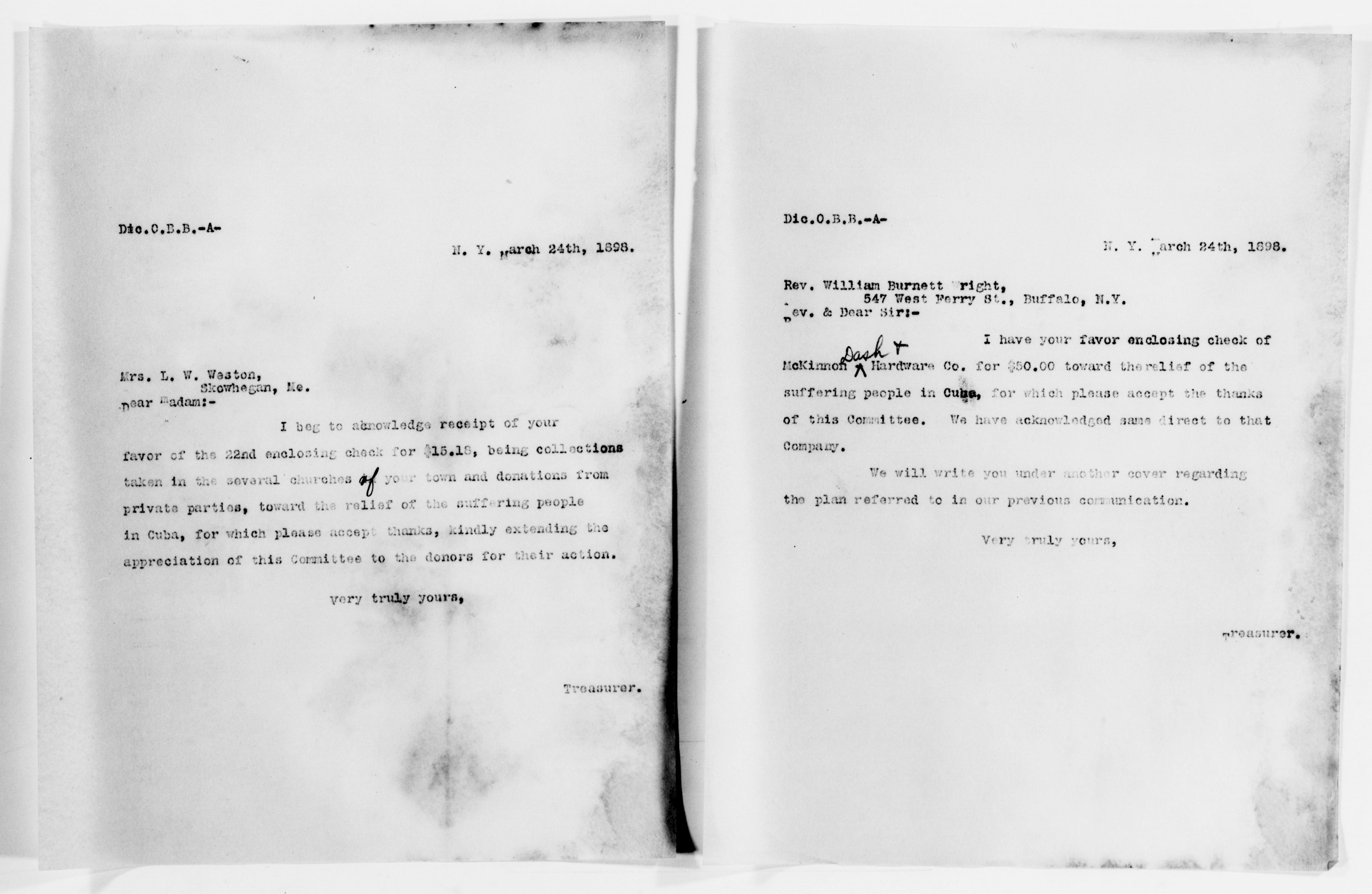 Scanned image of the current content page