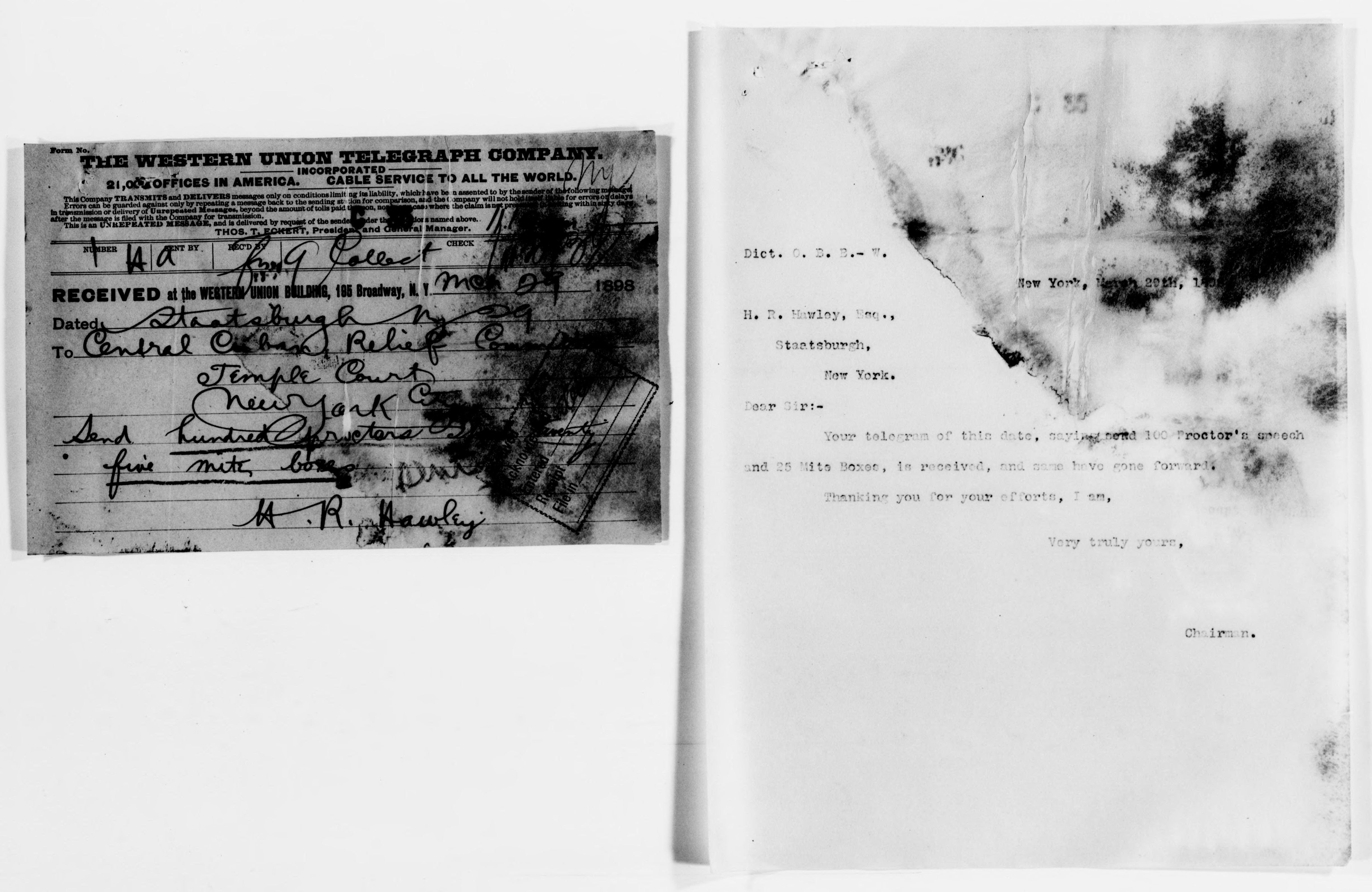 Scanned image of the current content page