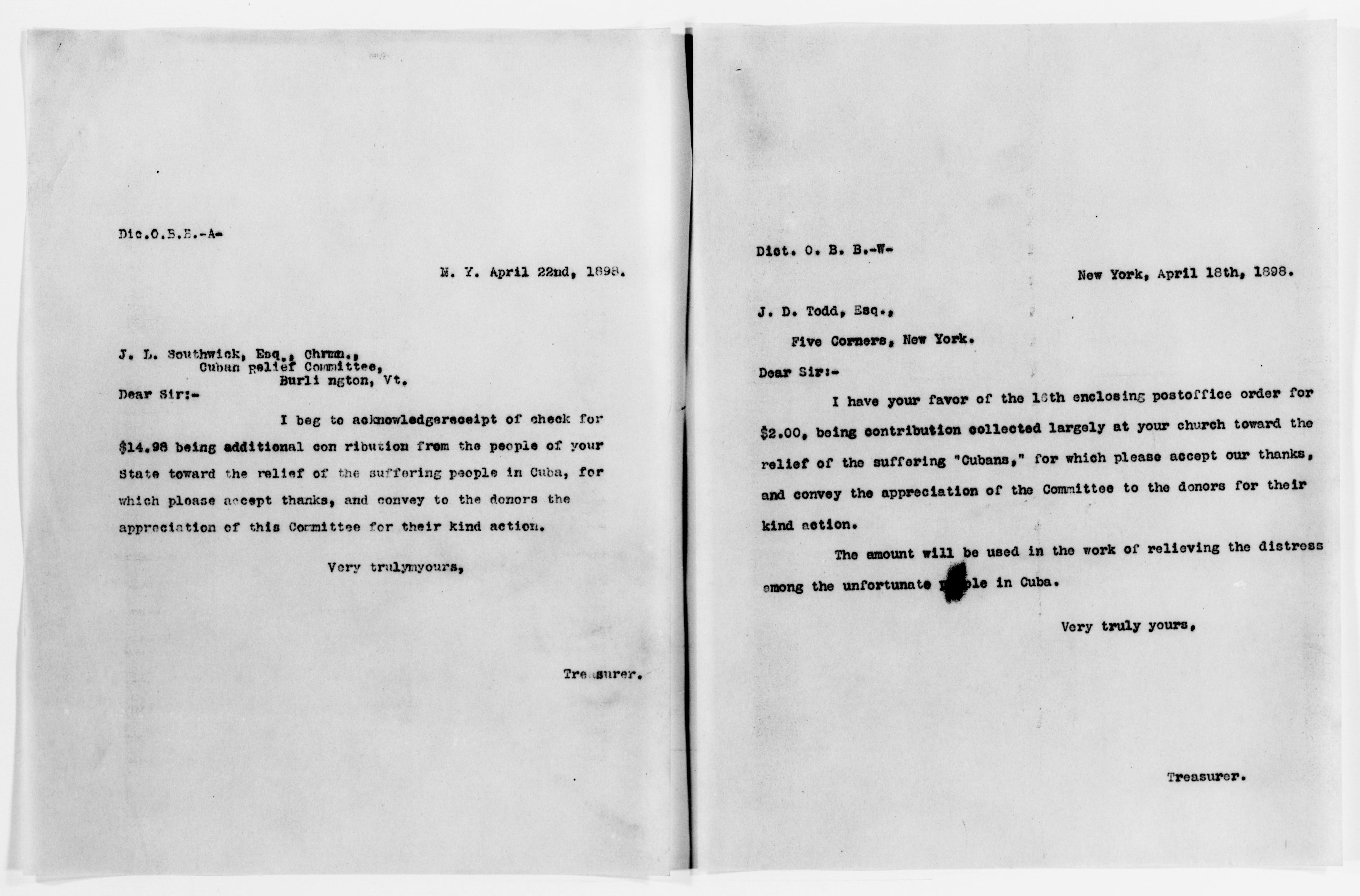 Scanned image of the current content page