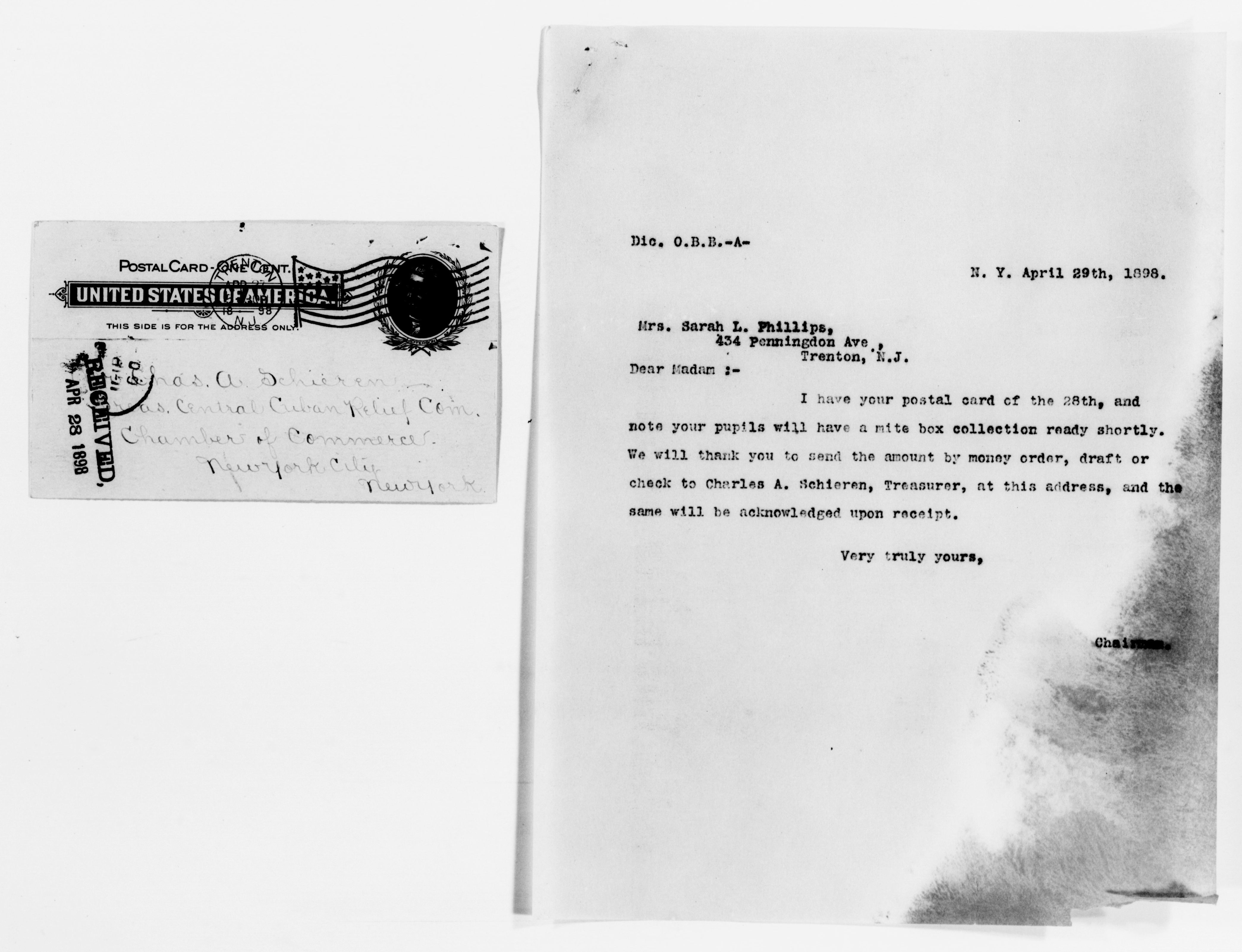 Scanned image of the current content page