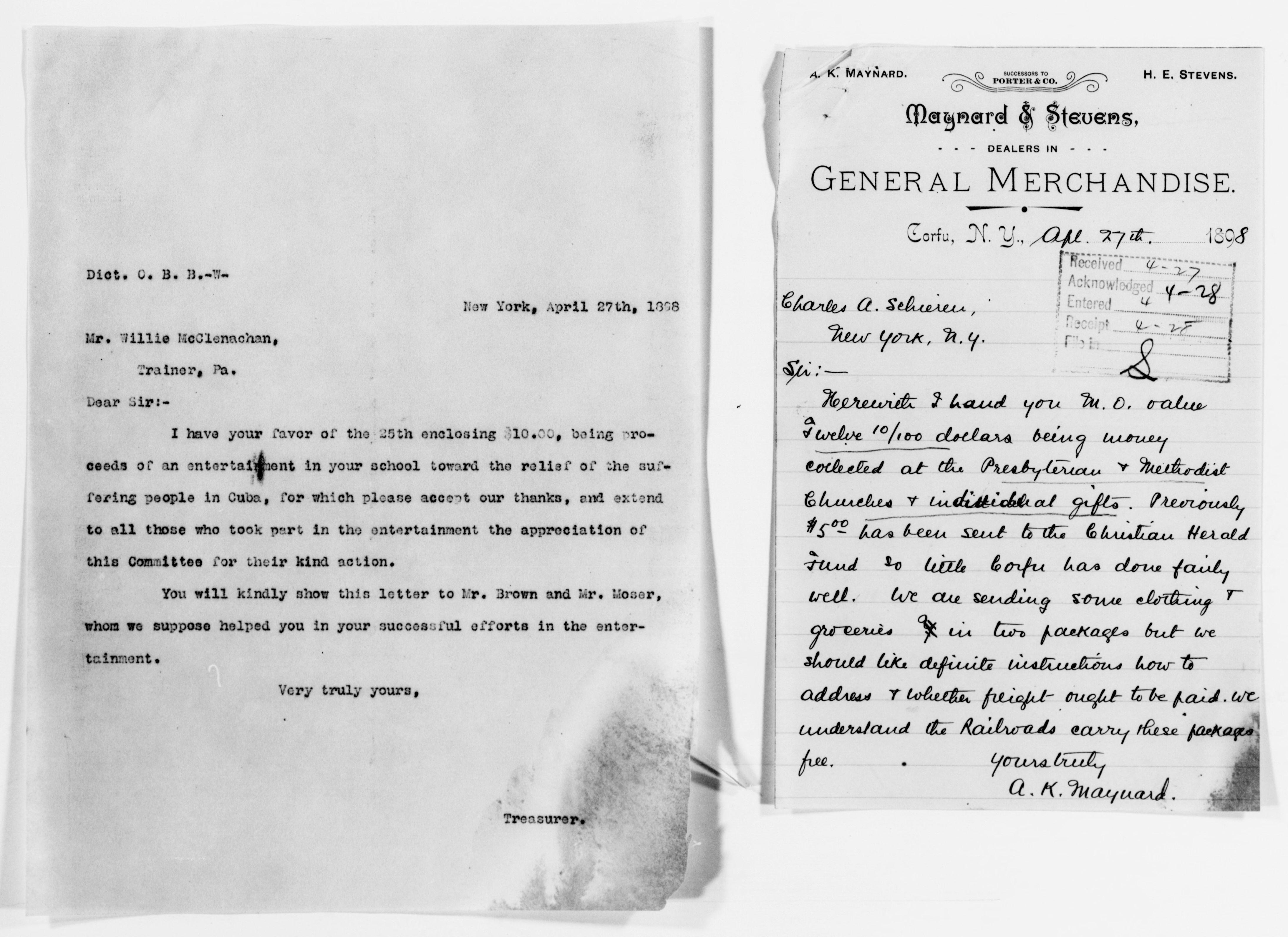 Scanned image of the current content page