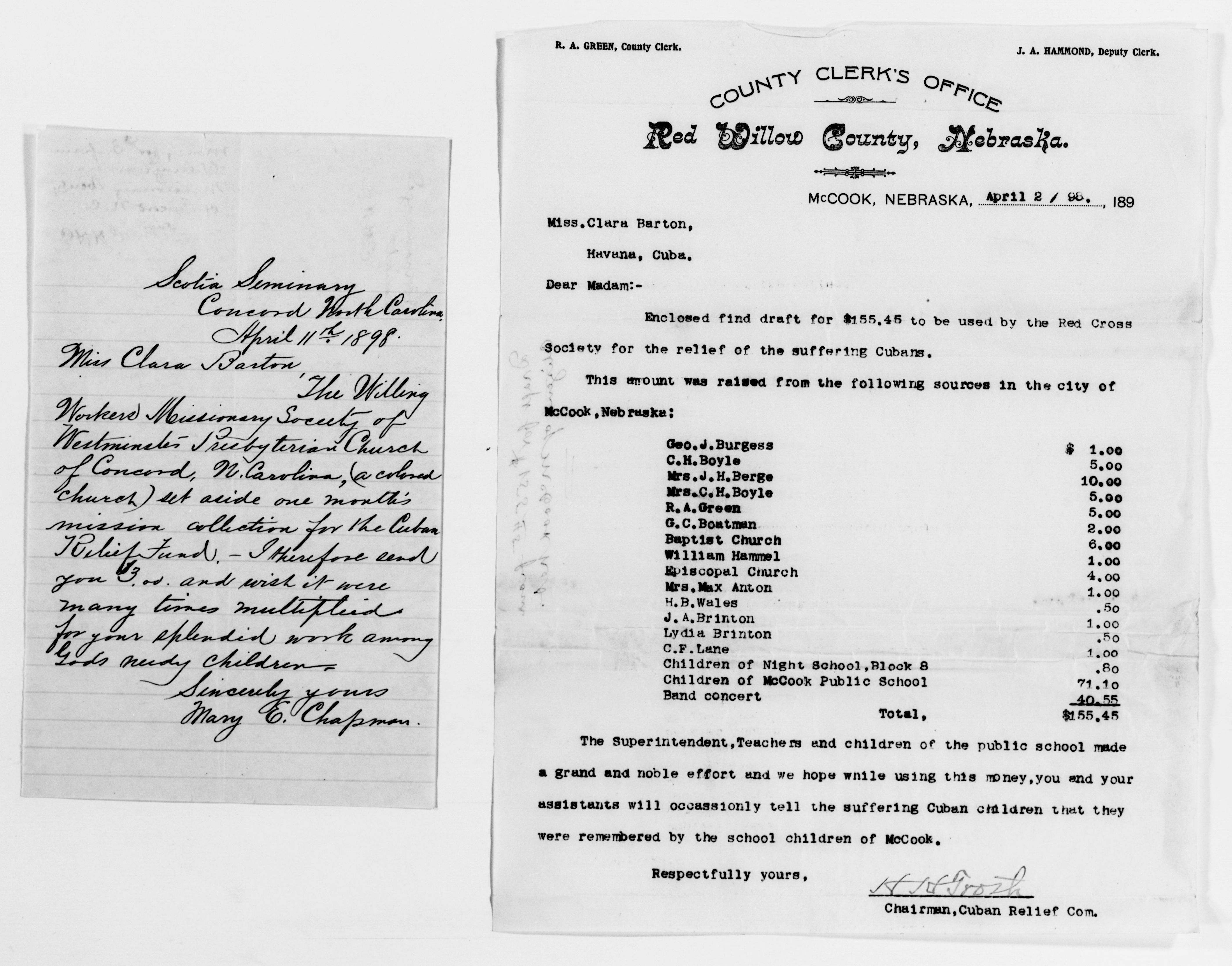 Scanned image of the current content page