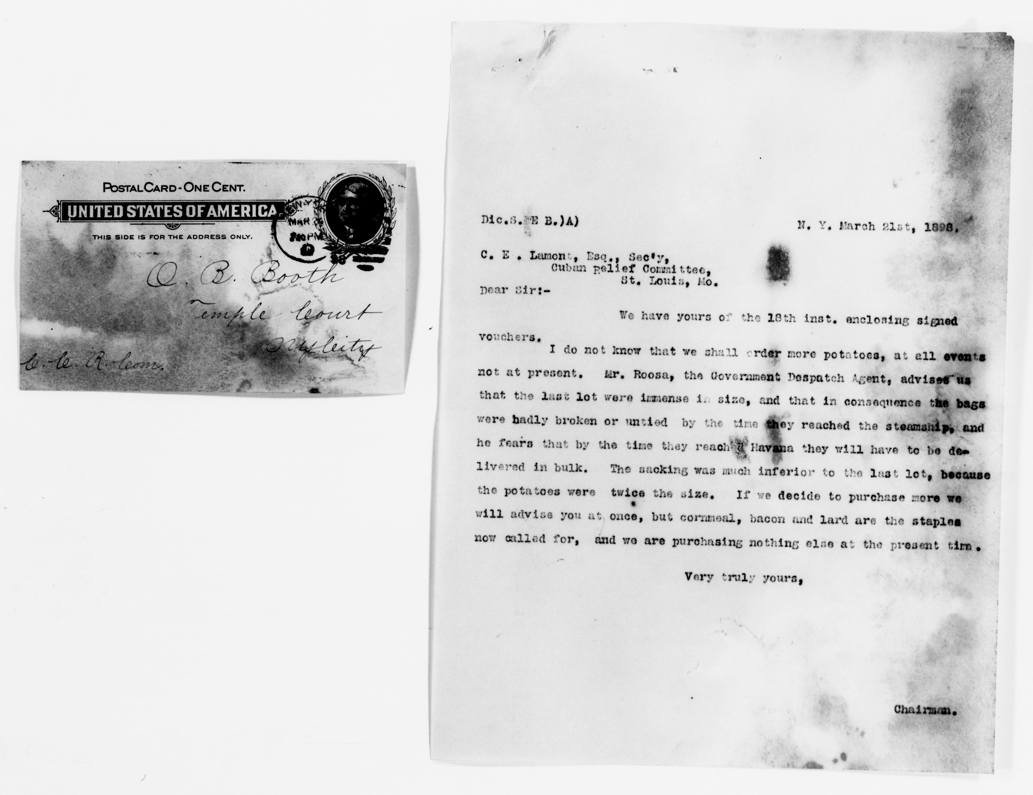 Scanned image of the current content page