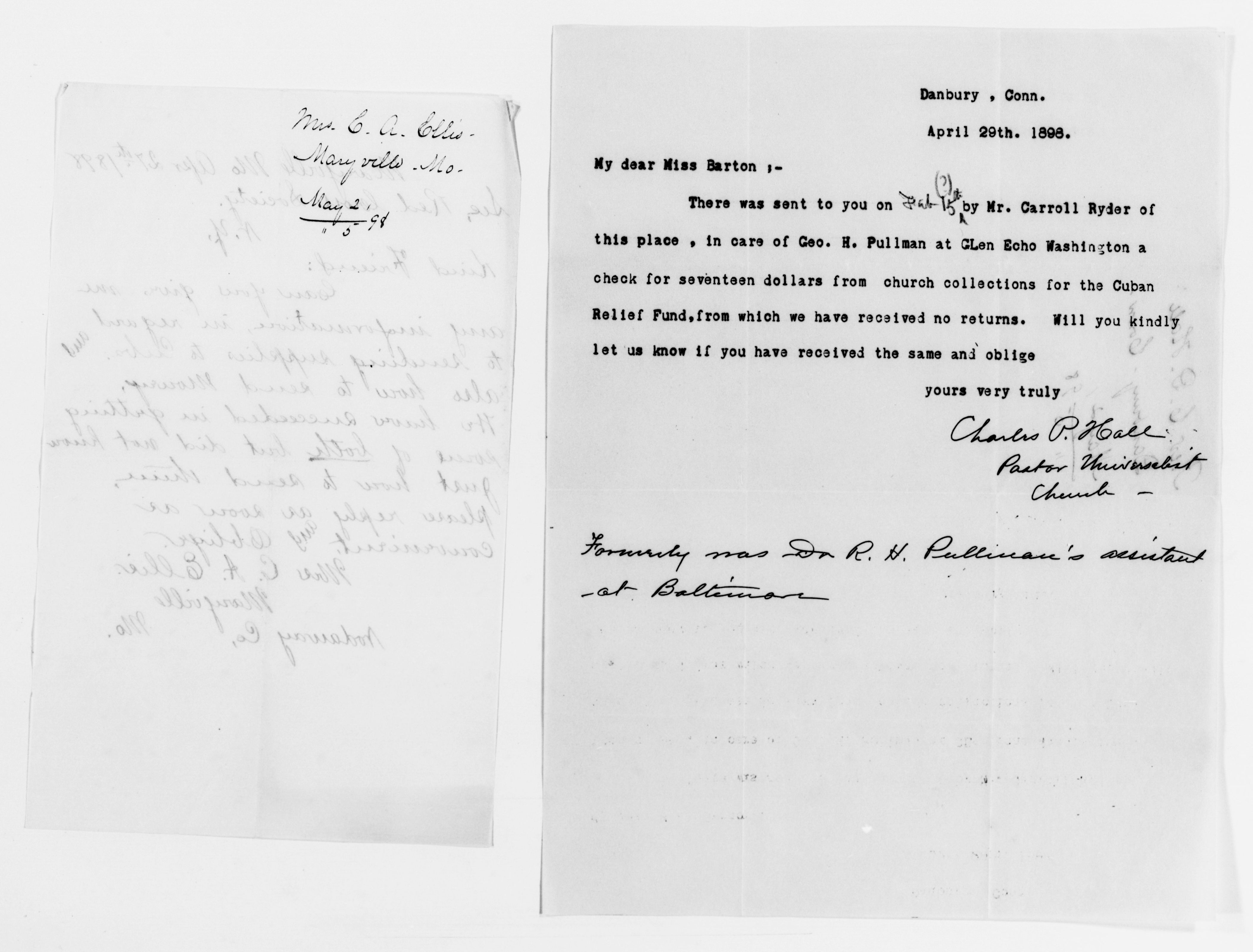 Scanned image of the current content page