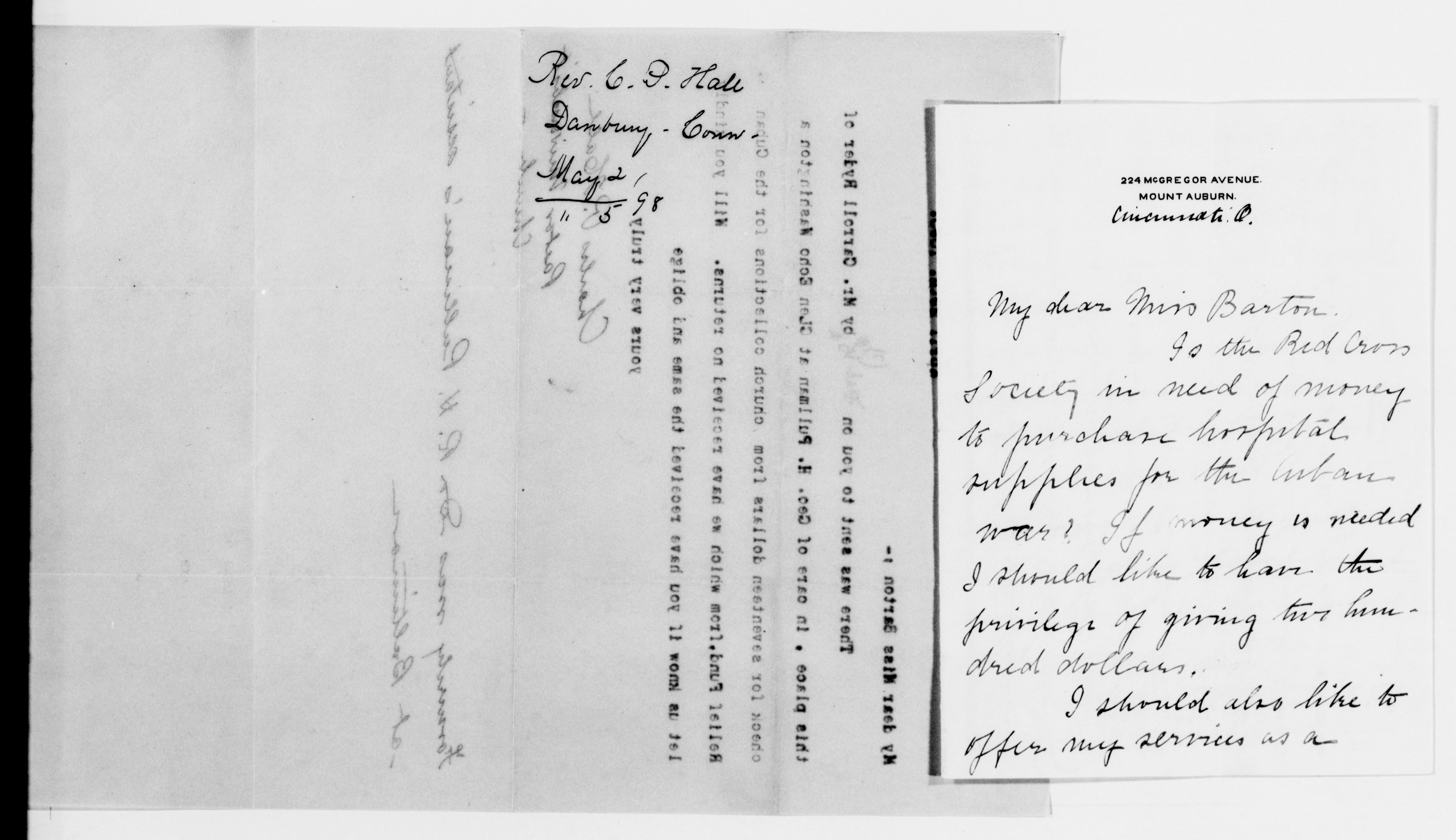 Scanned image of the current content page