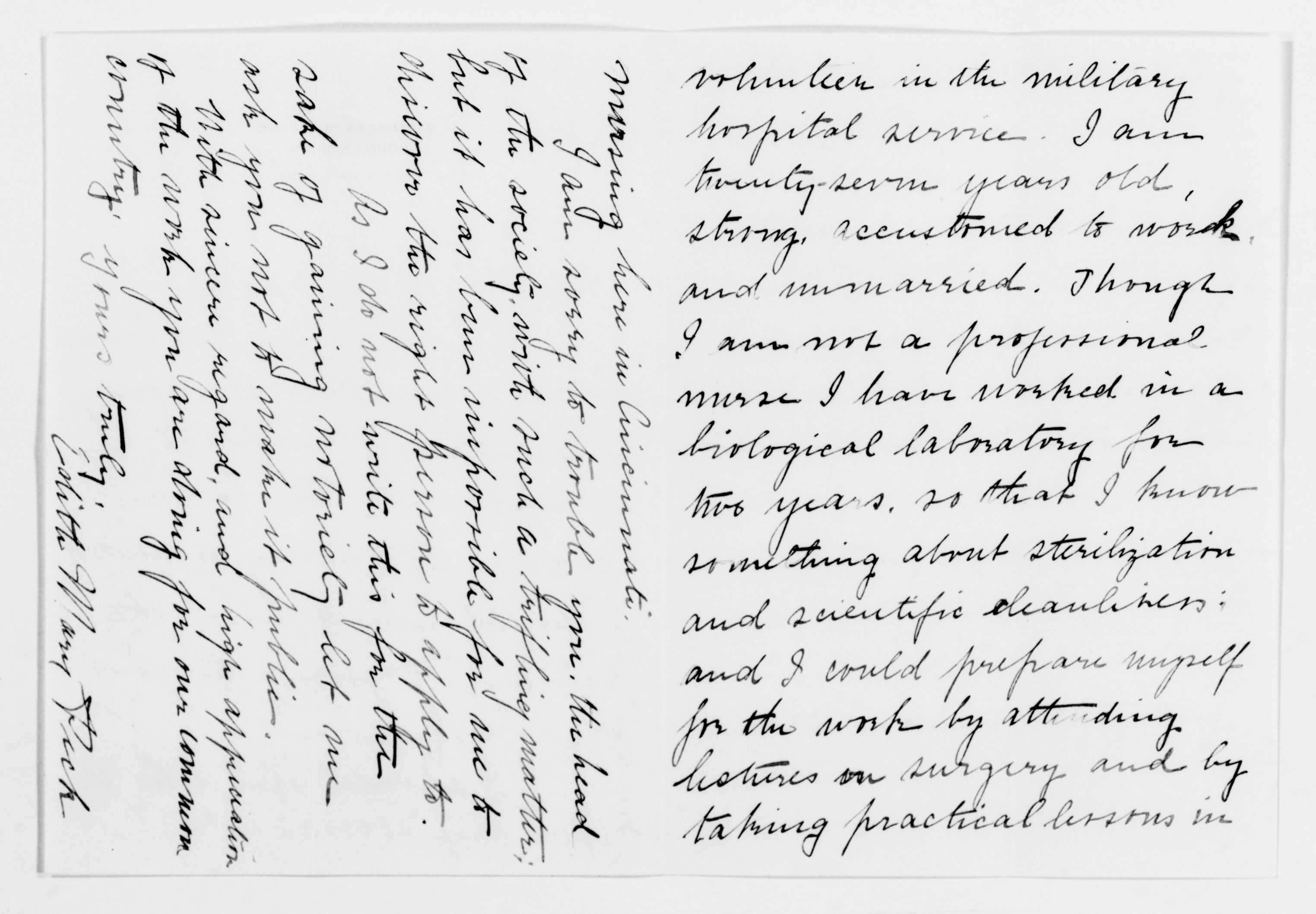 Scanned image of the current content page