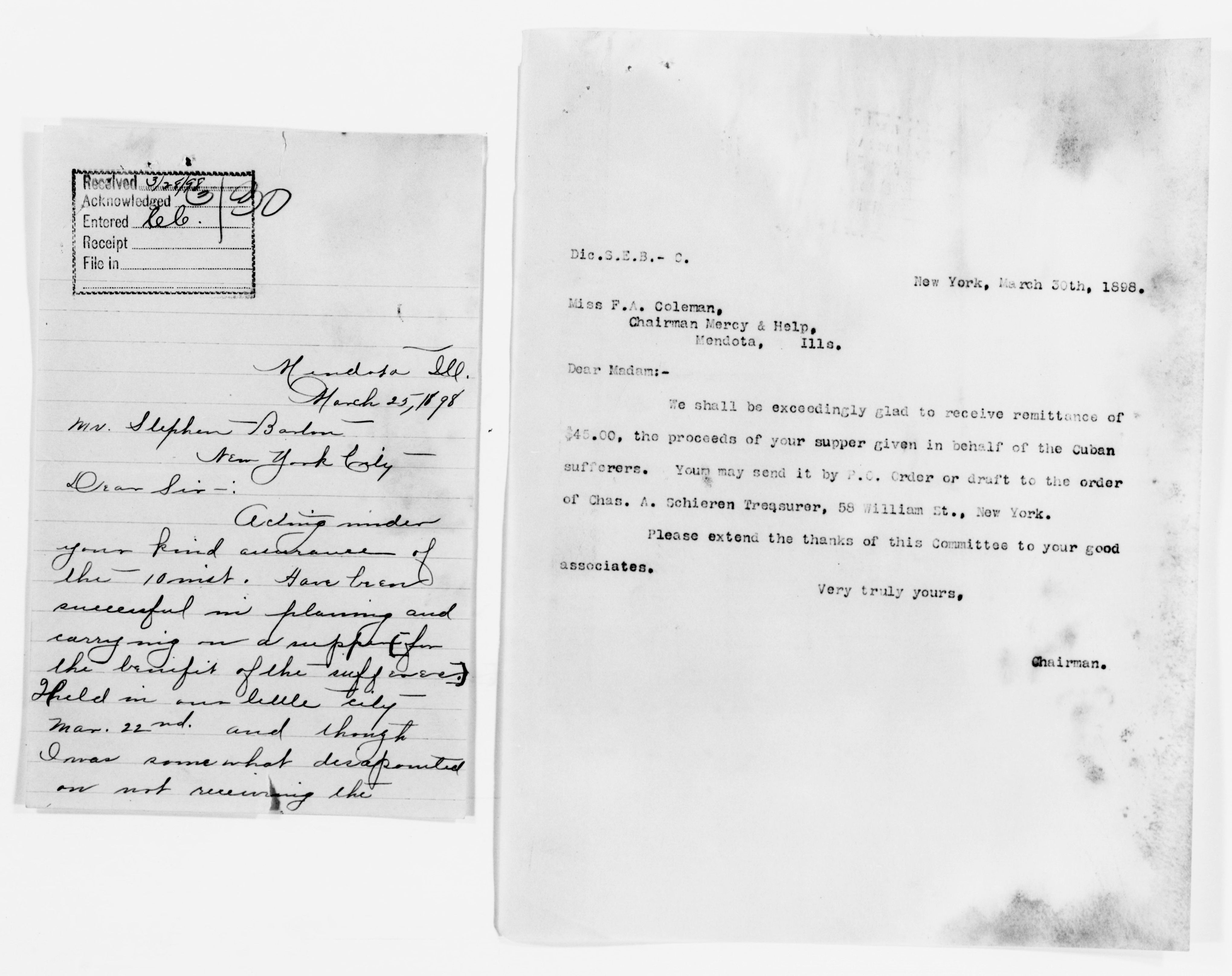 Scanned image of the current content page