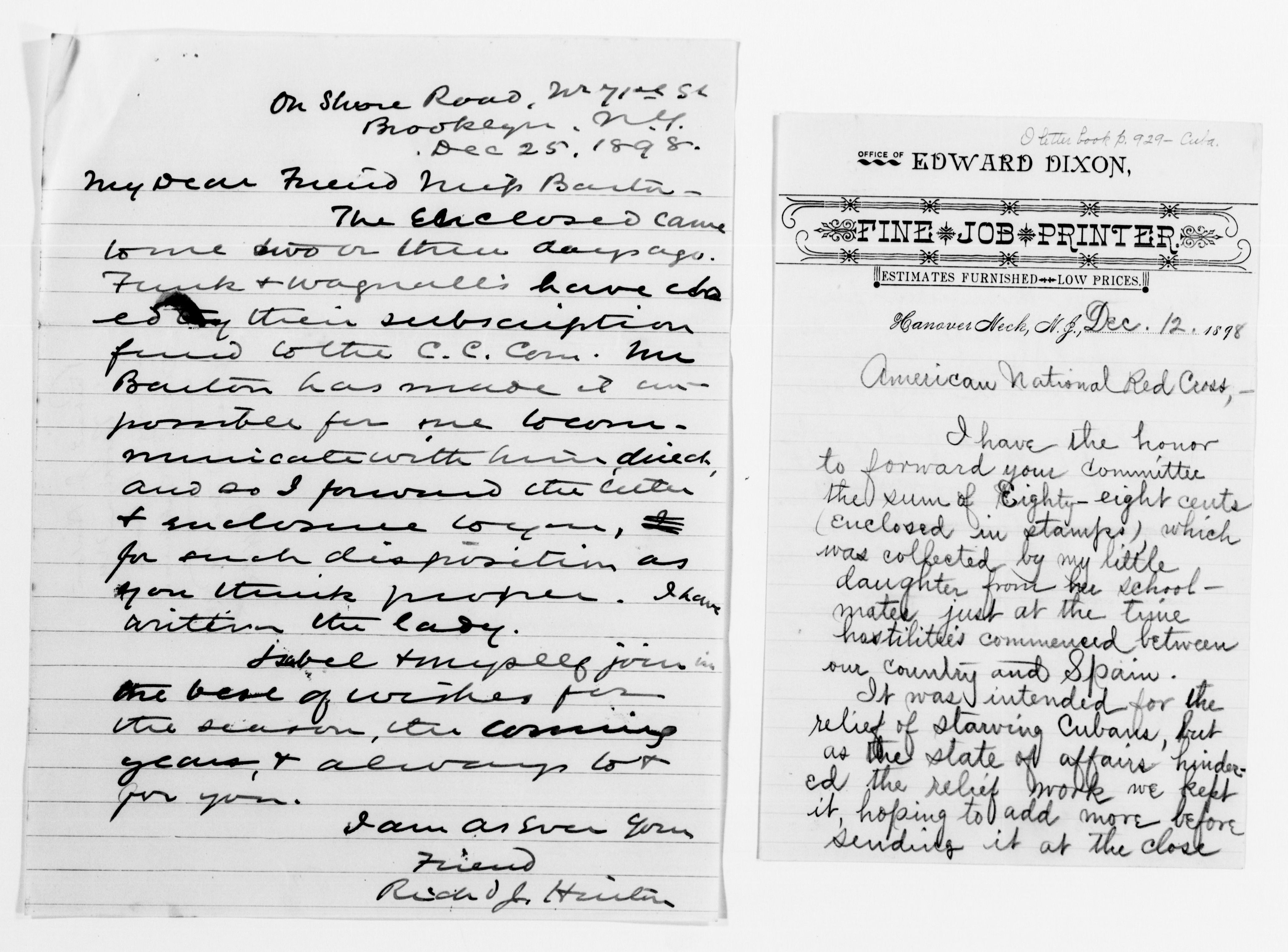 Scanned image of the current content page