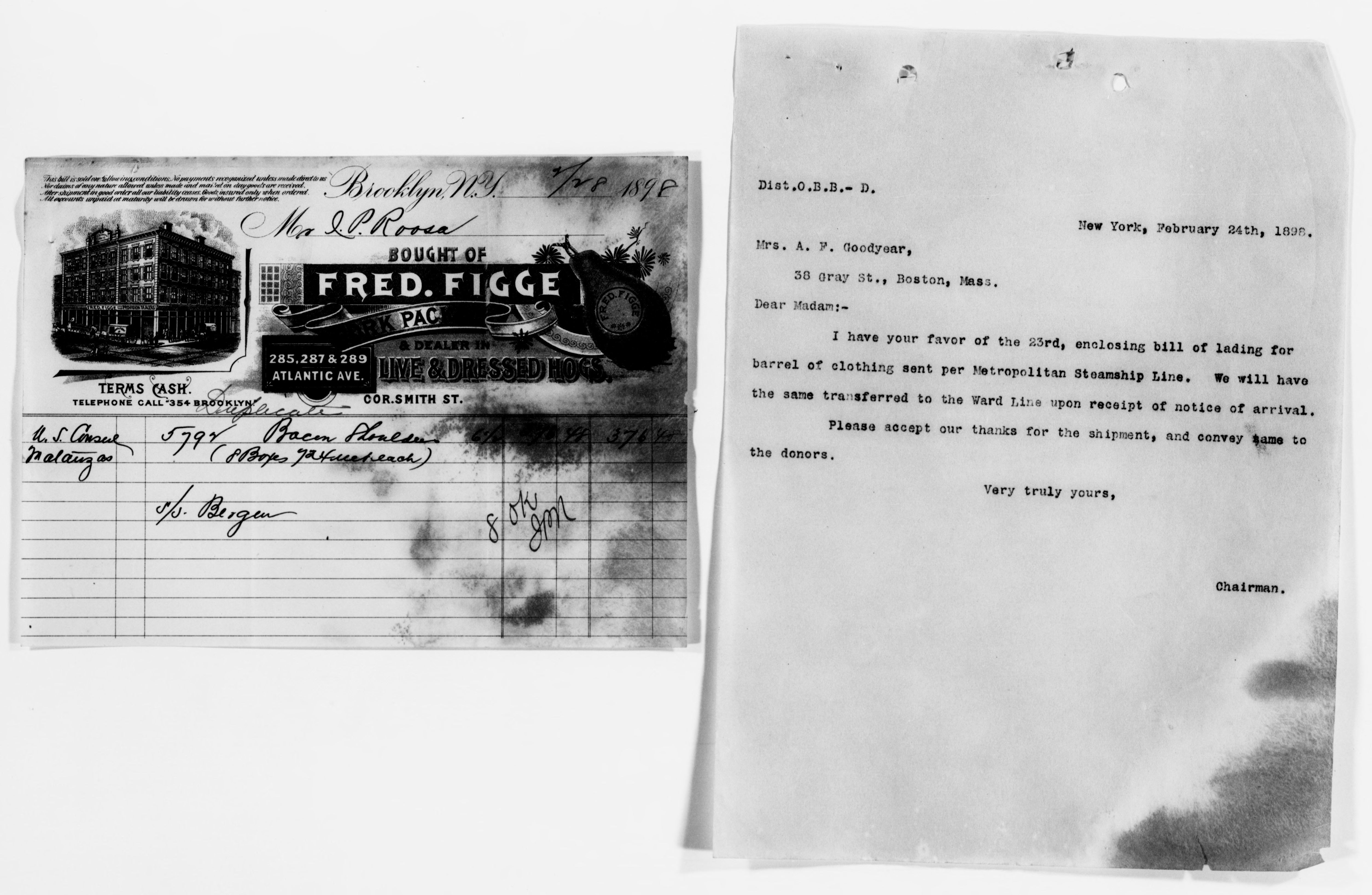 Scanned image of the current content page