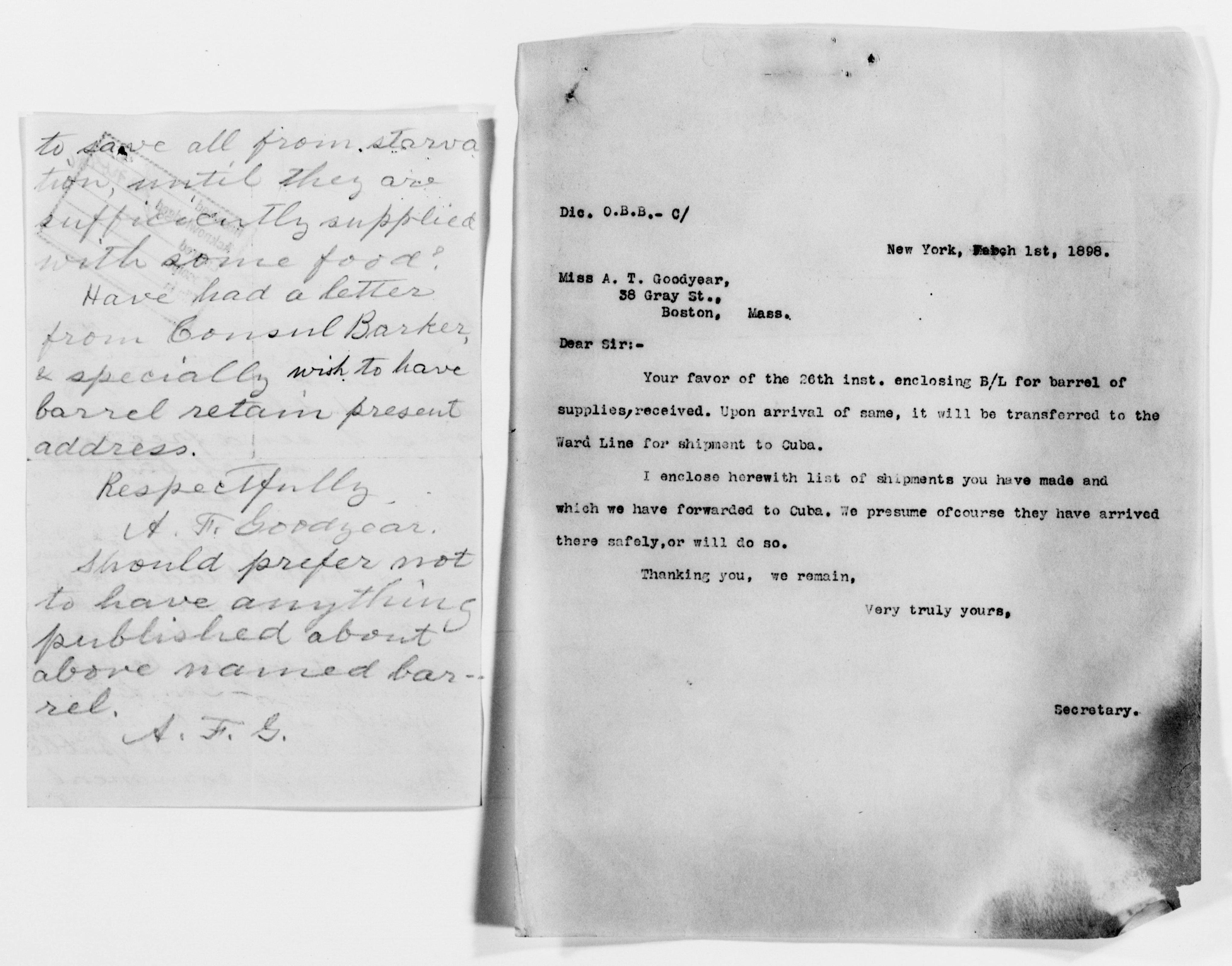 Scanned image of the current content page