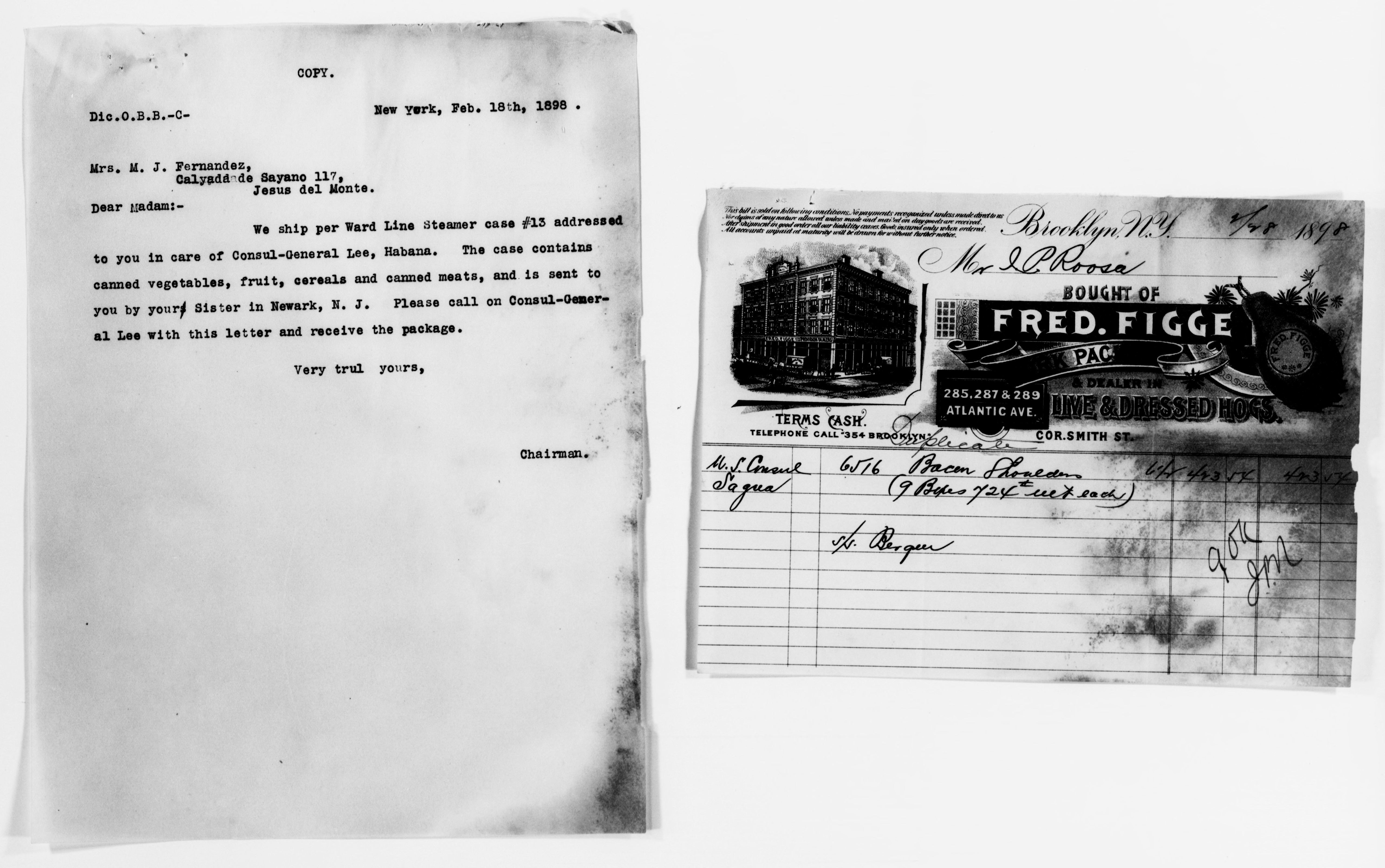 Scanned image of the current content page