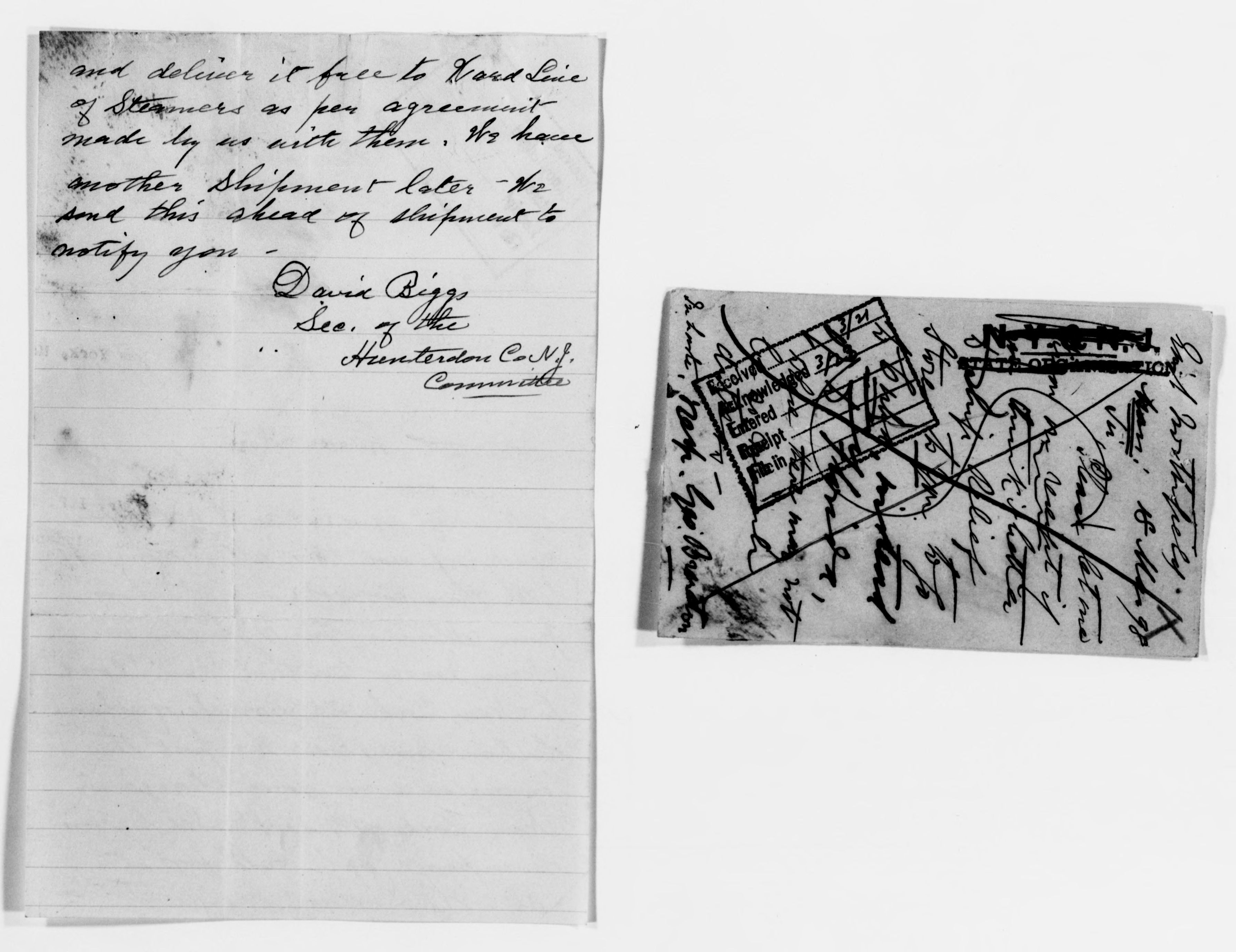 Scanned image of the current content page