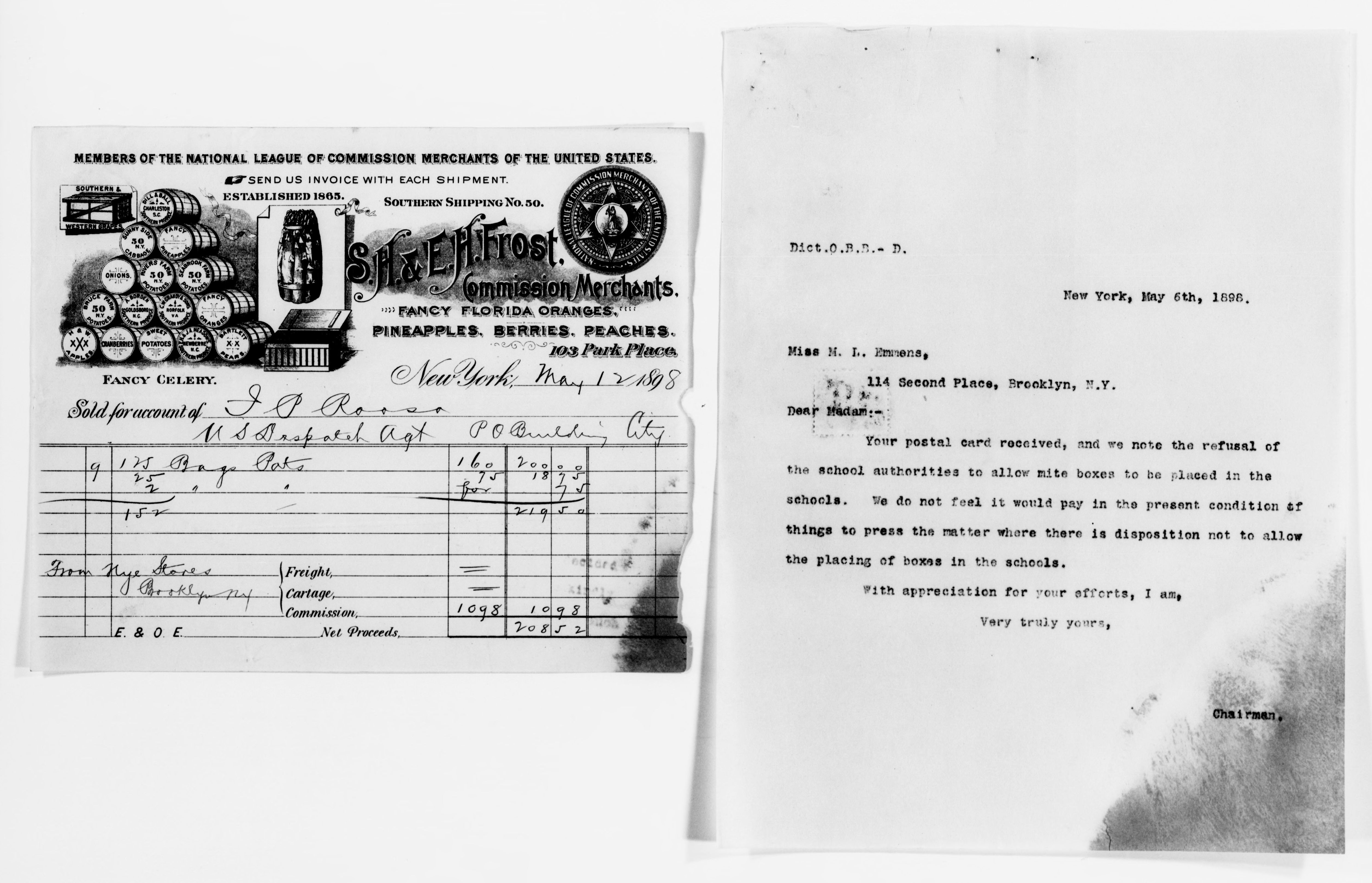 Scanned image of the current content page