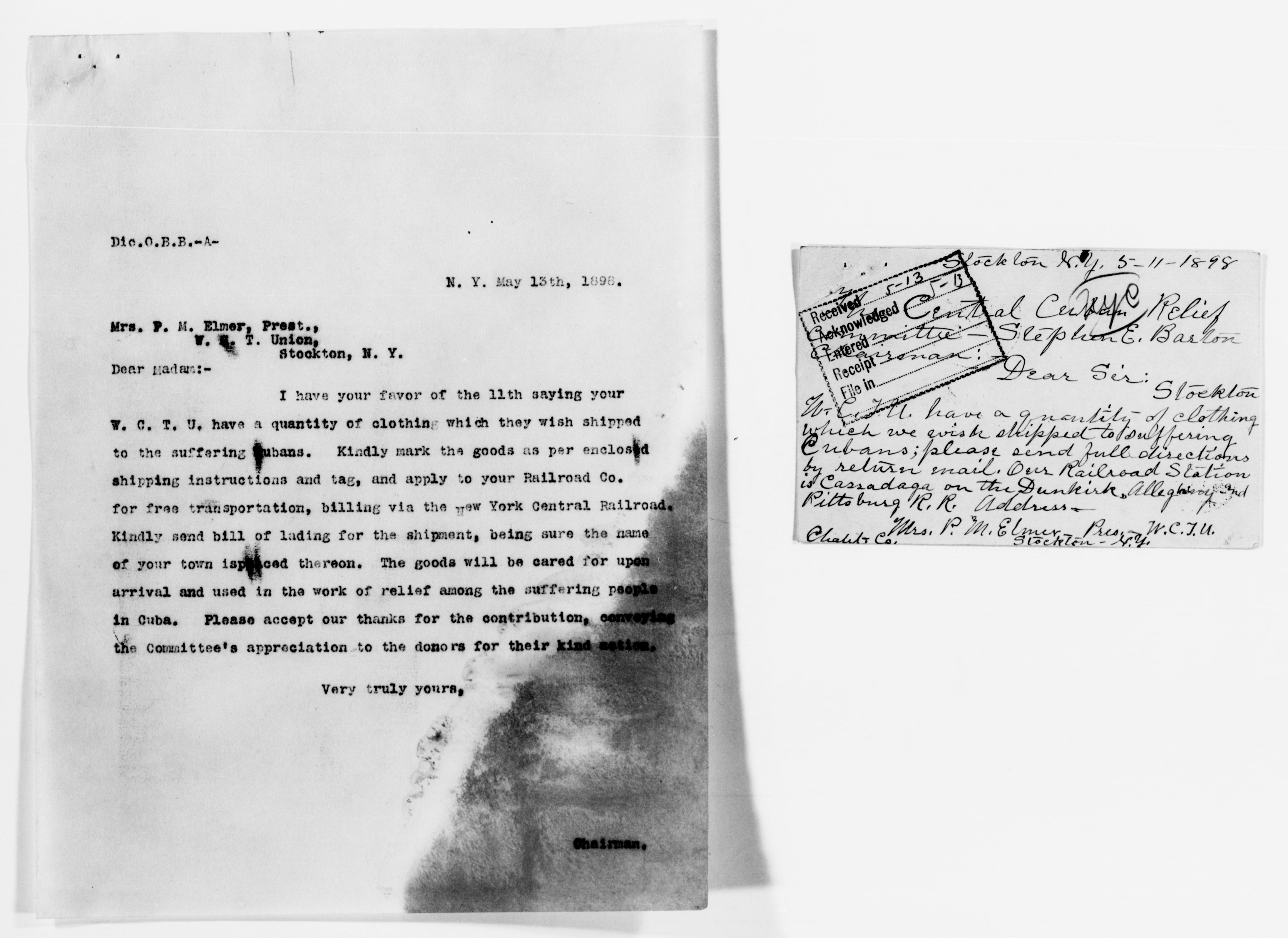 Scanned image of the current content page