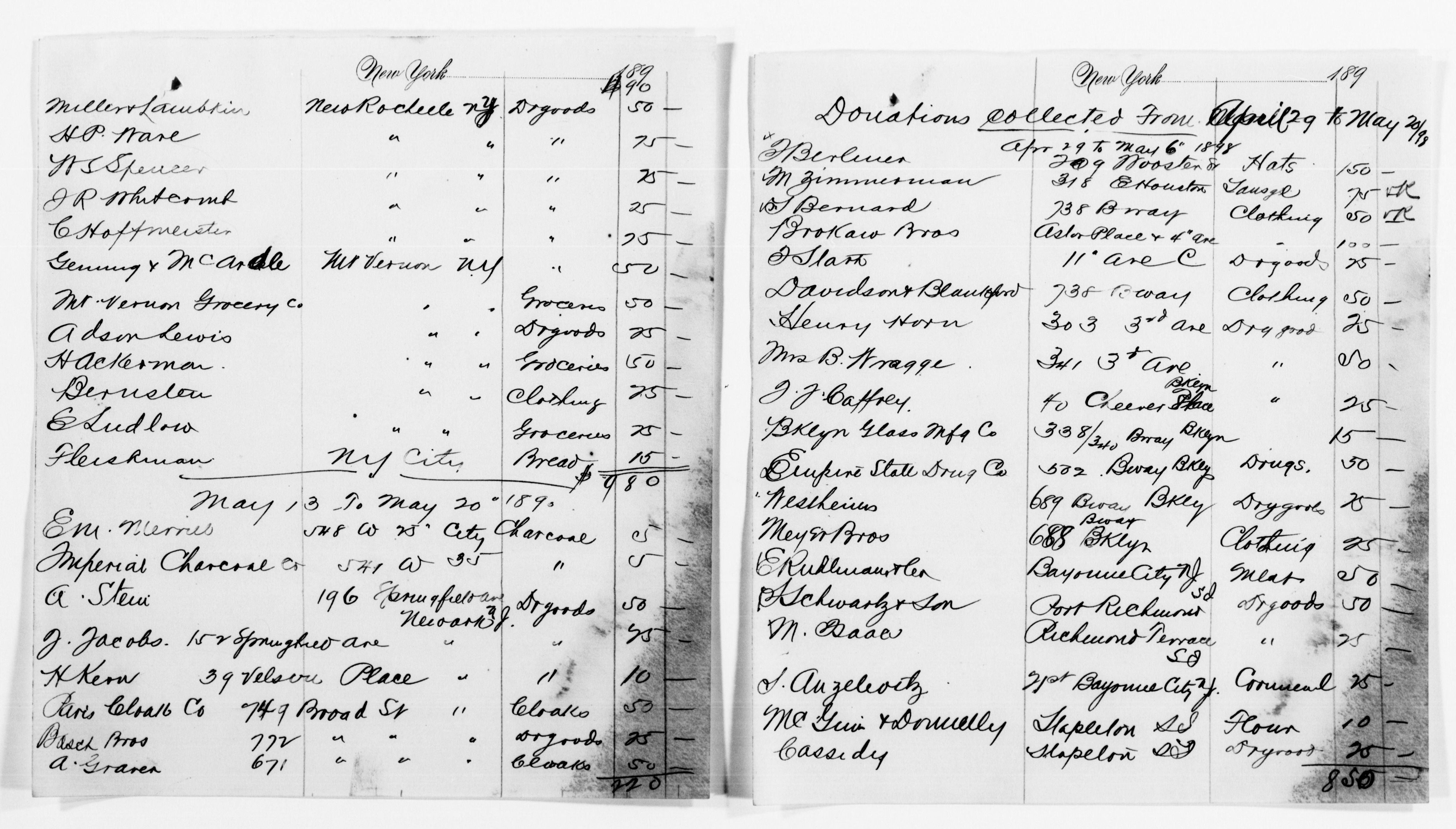 Scanned image of the current content page