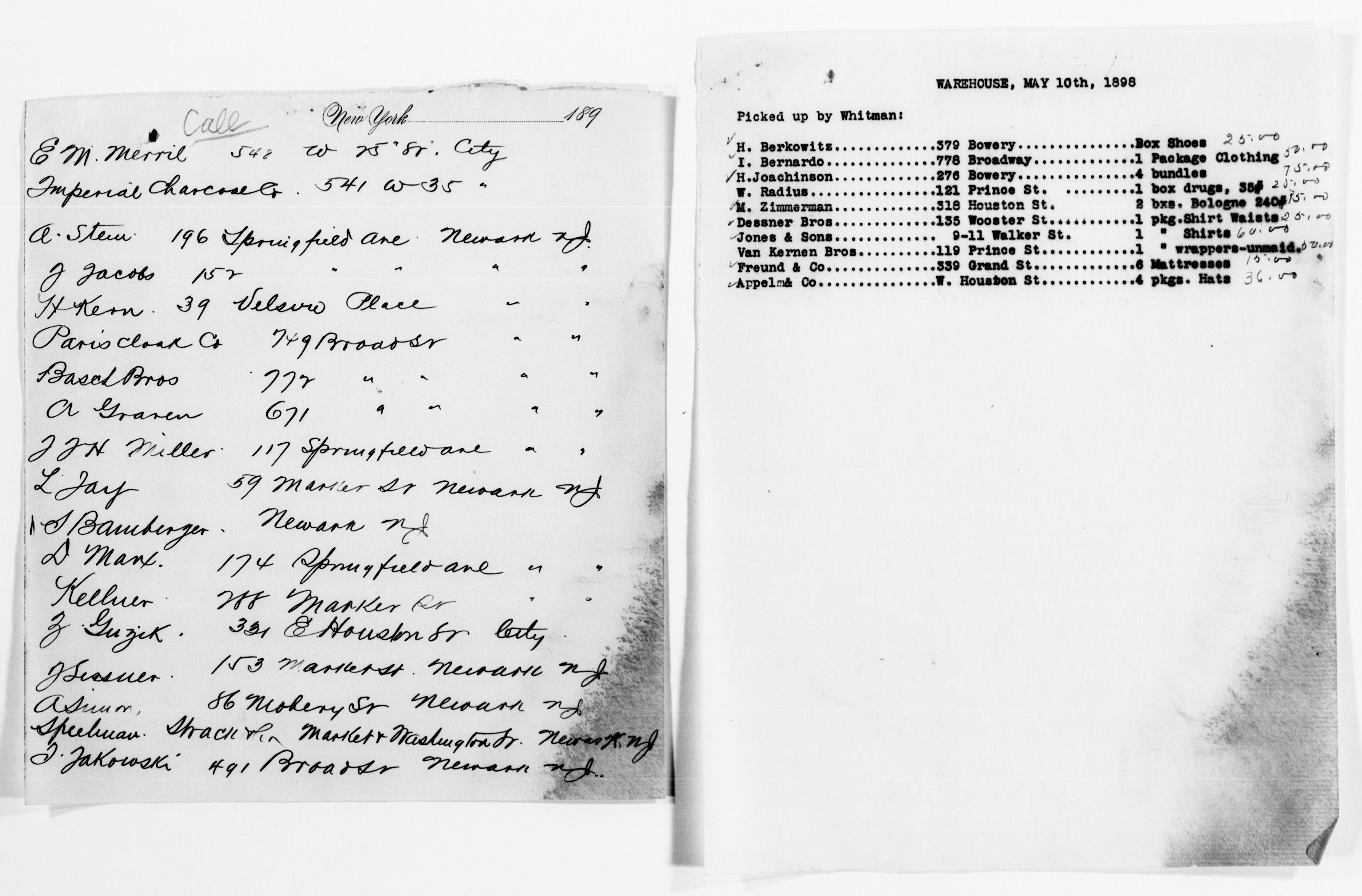 Scanned image of the current content page