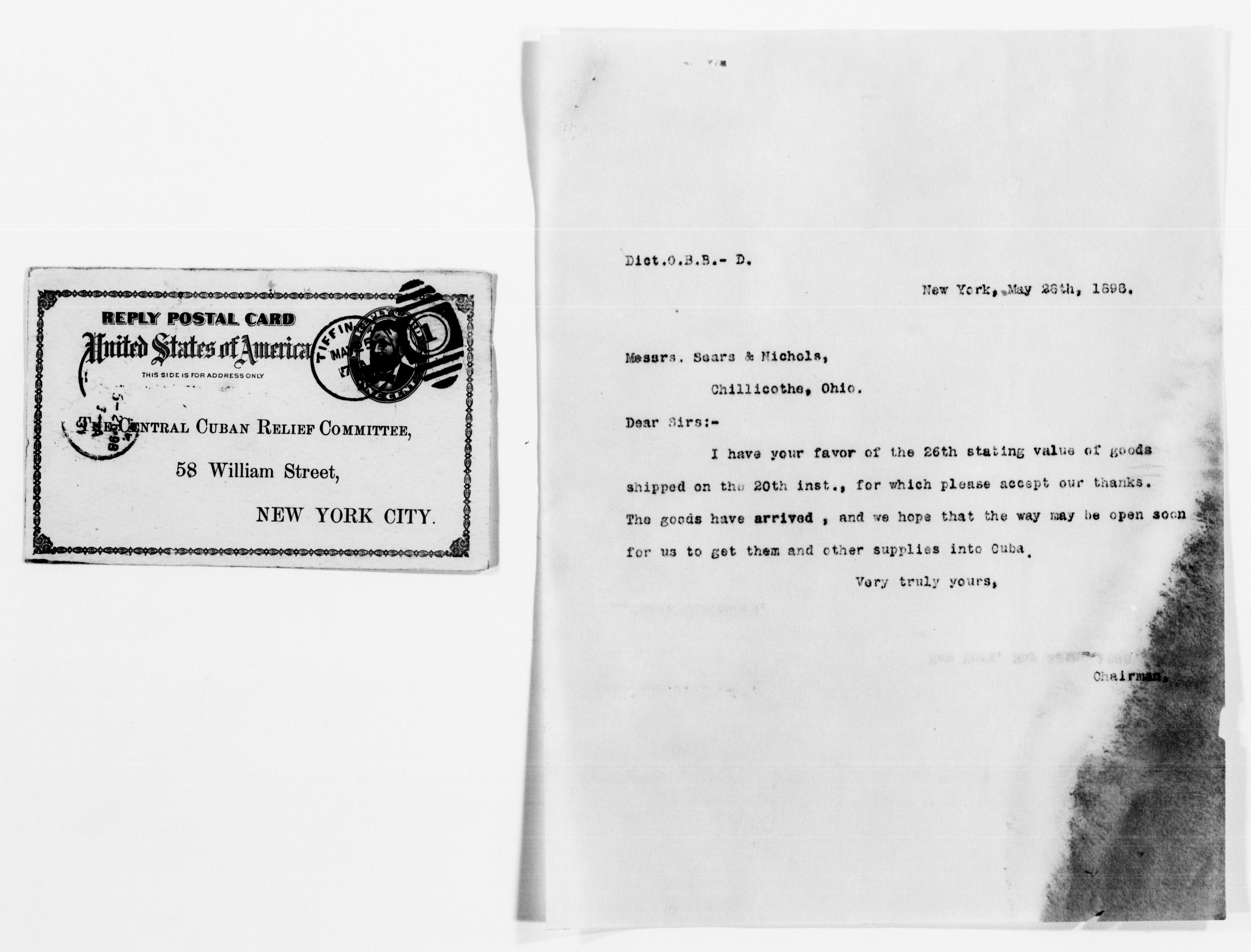 Scanned image of the current content page