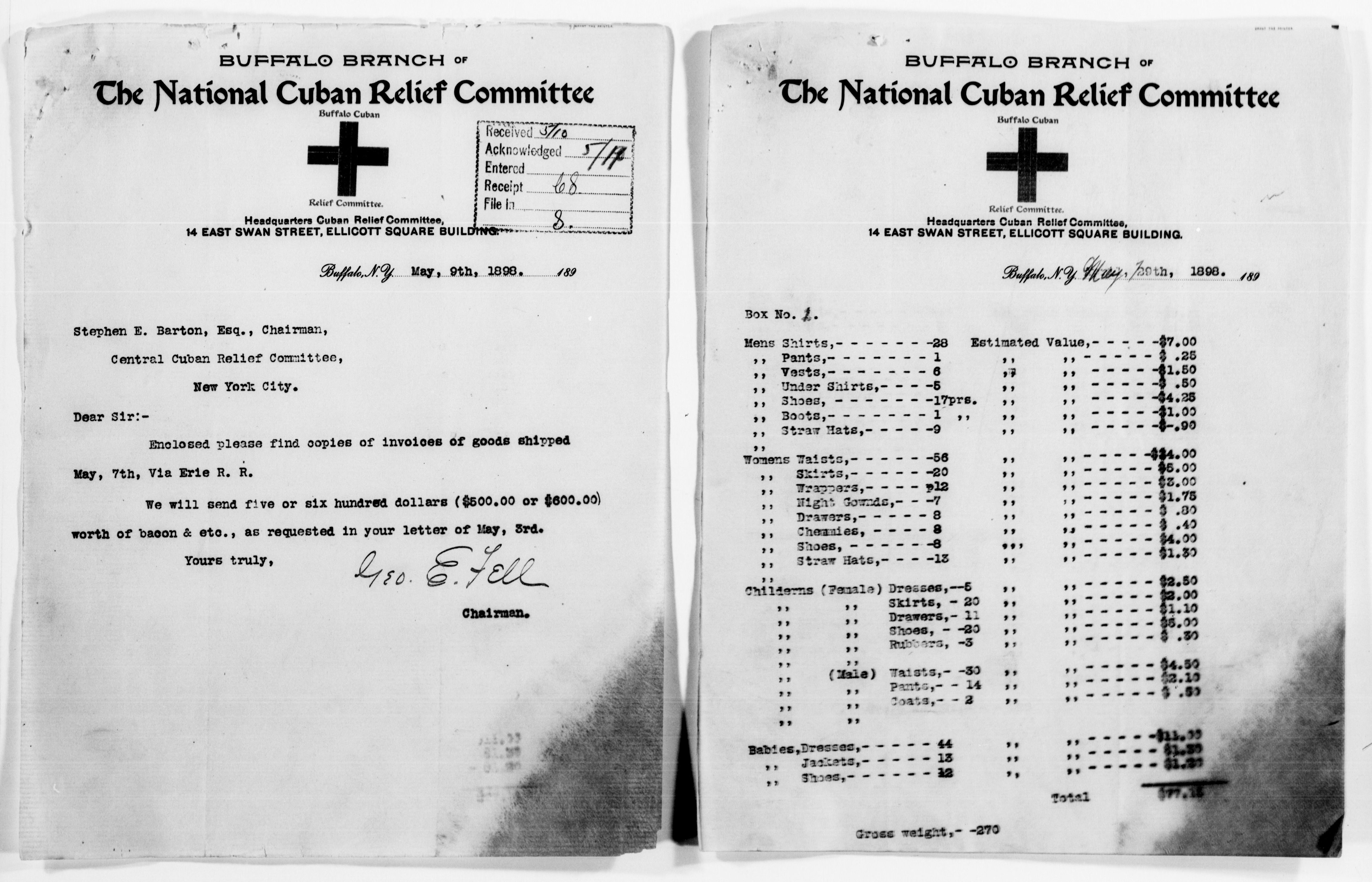 Scanned image of the current content page