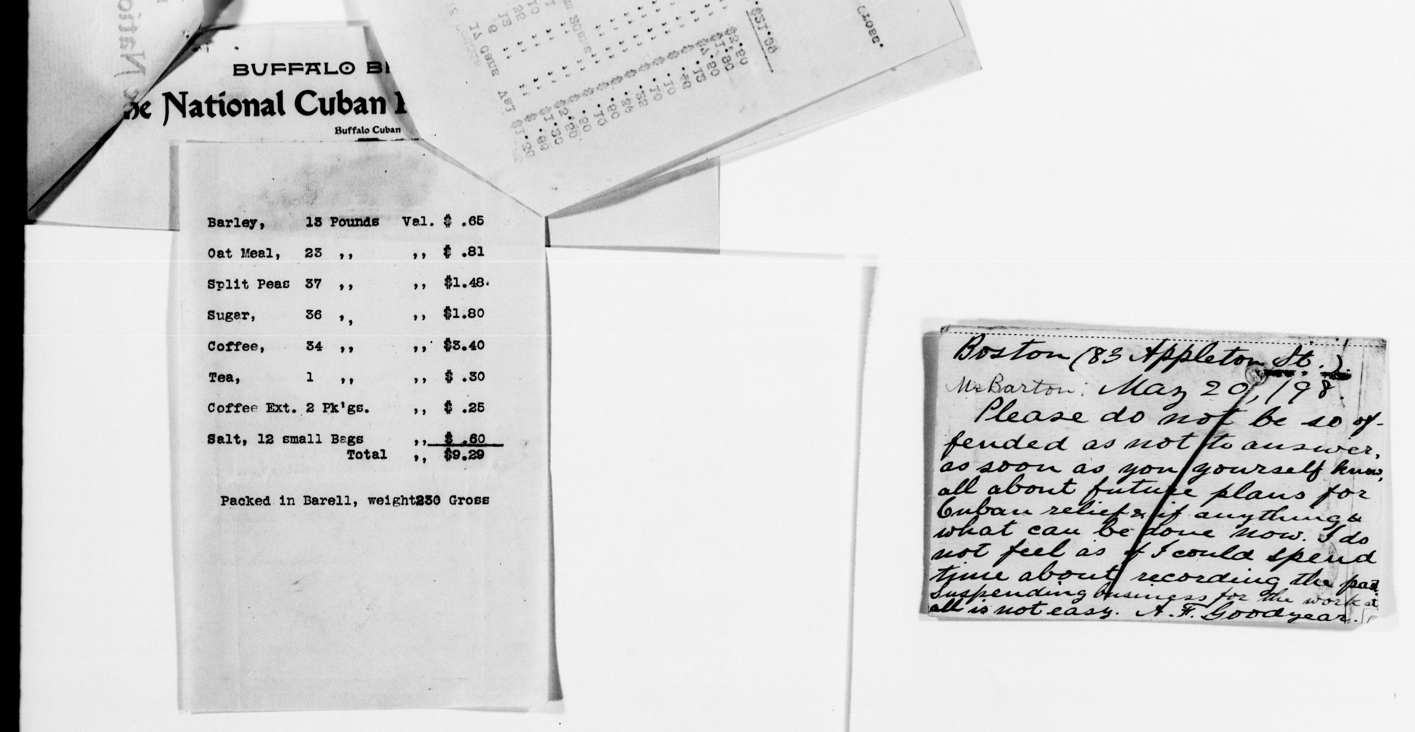 Scanned image of the current content page