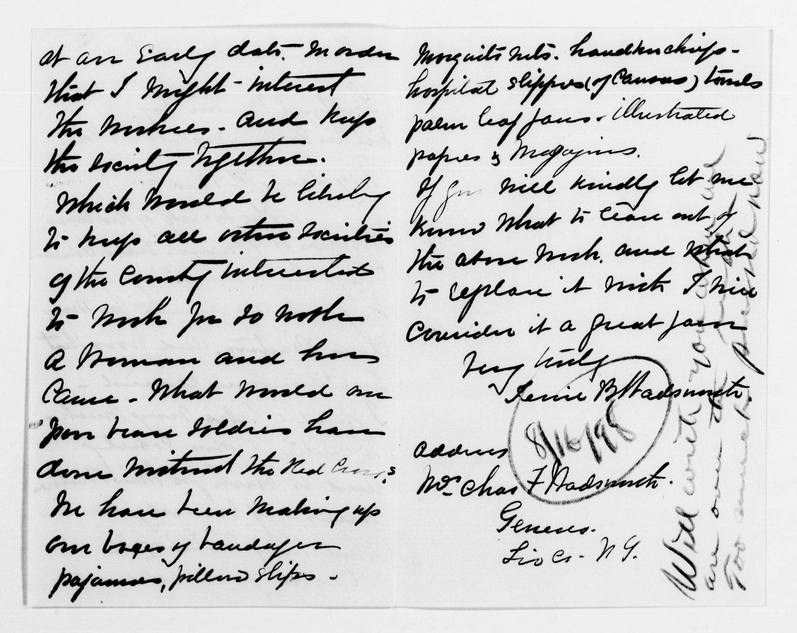 Scanned image of the current content page