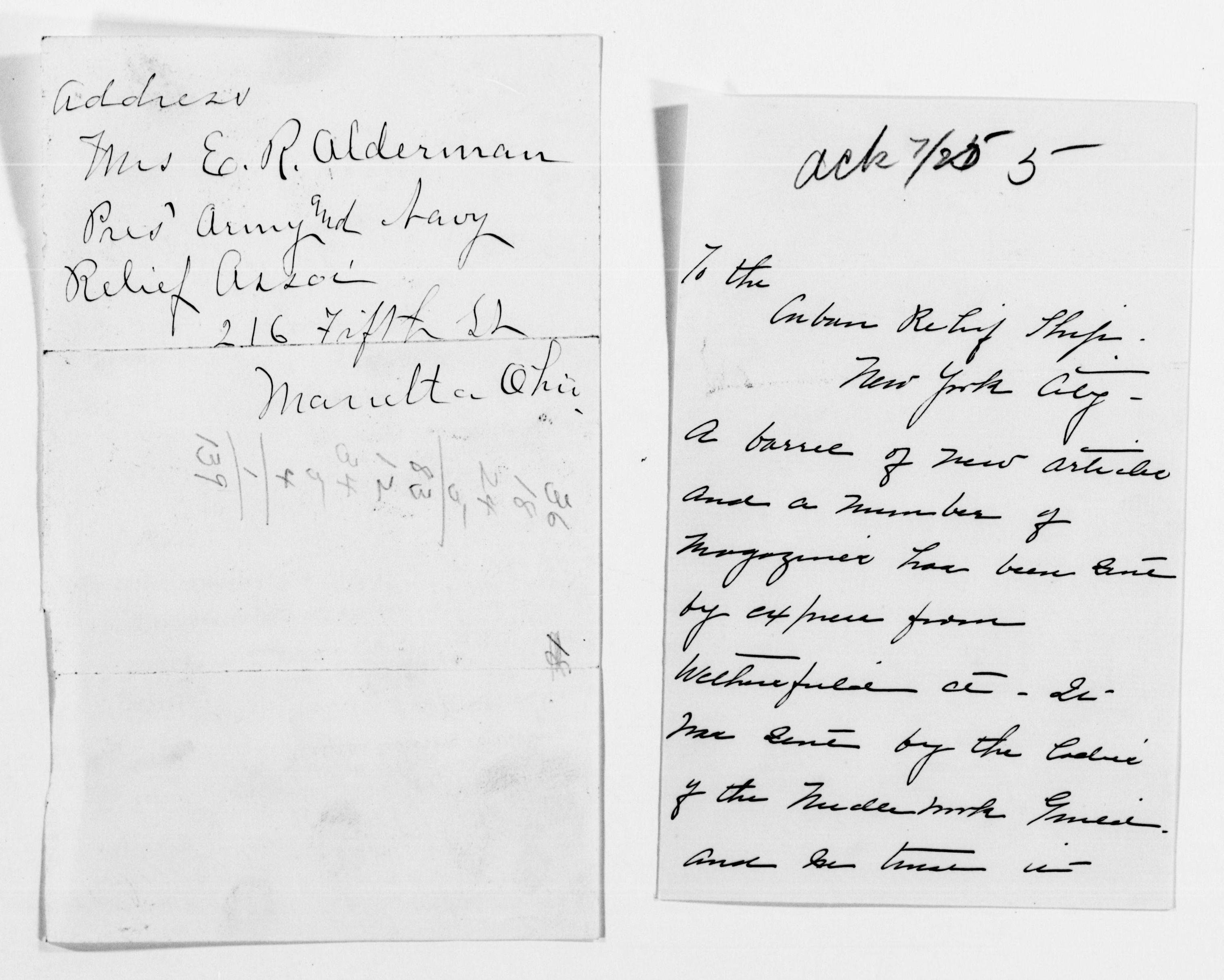 Scanned image of the current content page