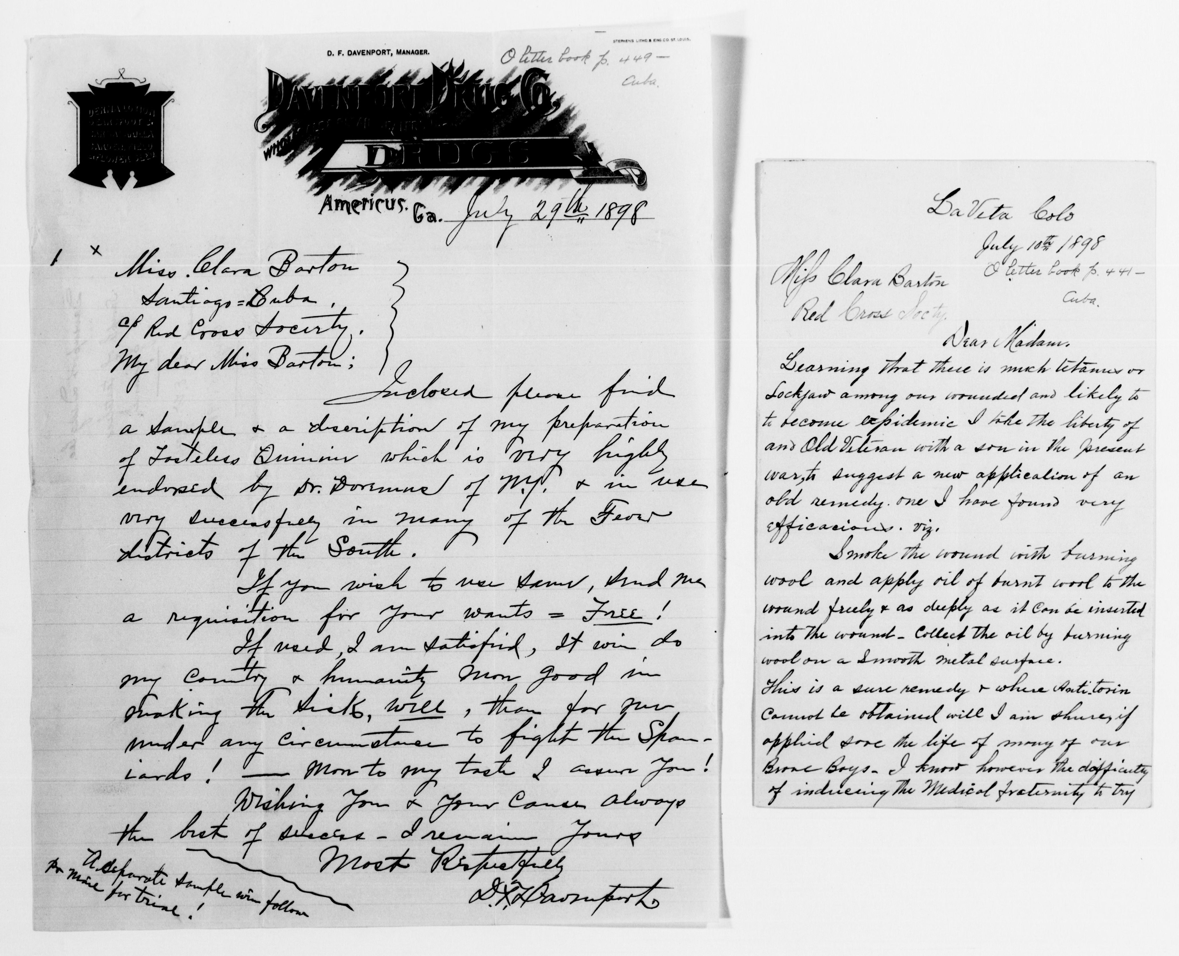 Scanned image of the current content page