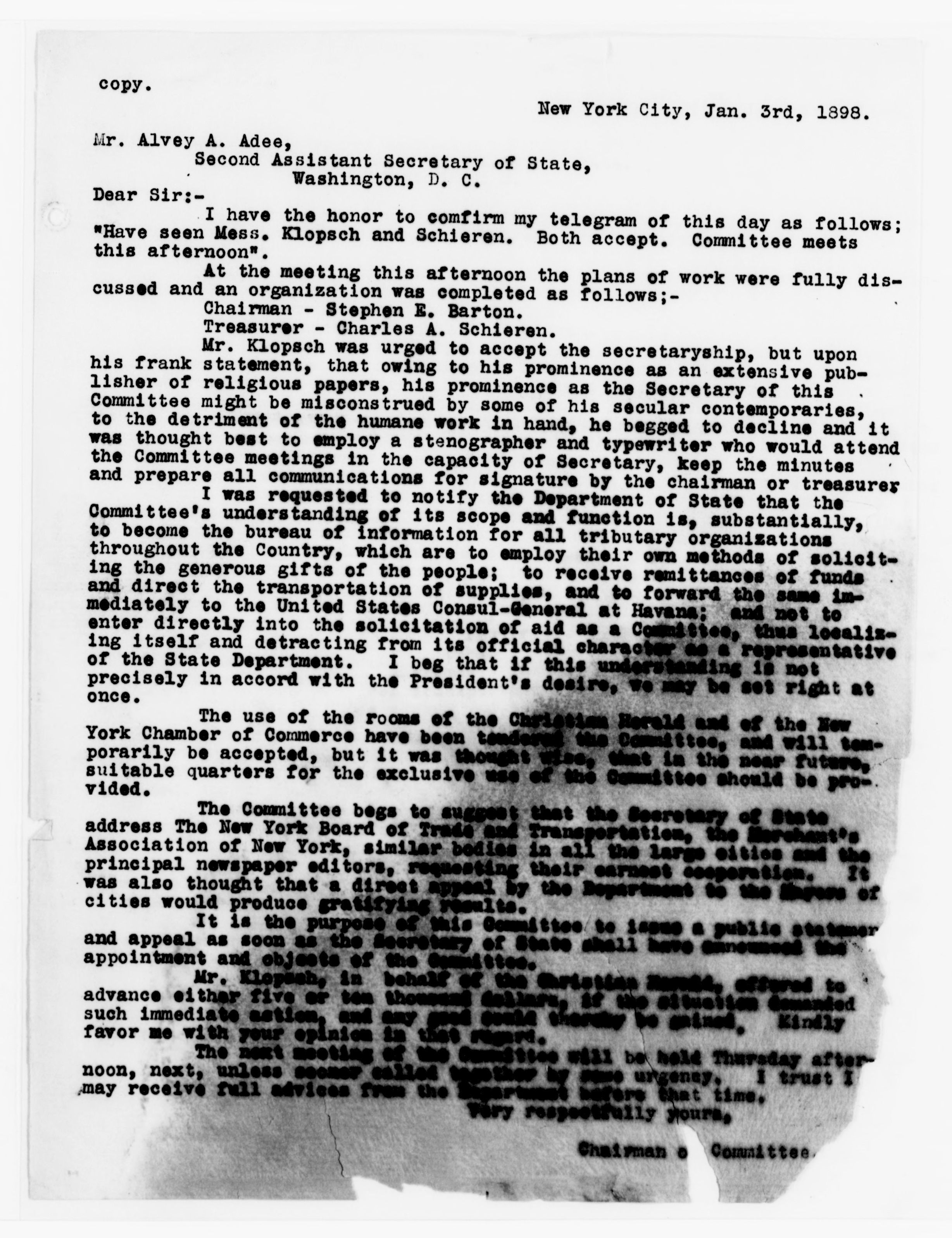 Scanned image of the current content page