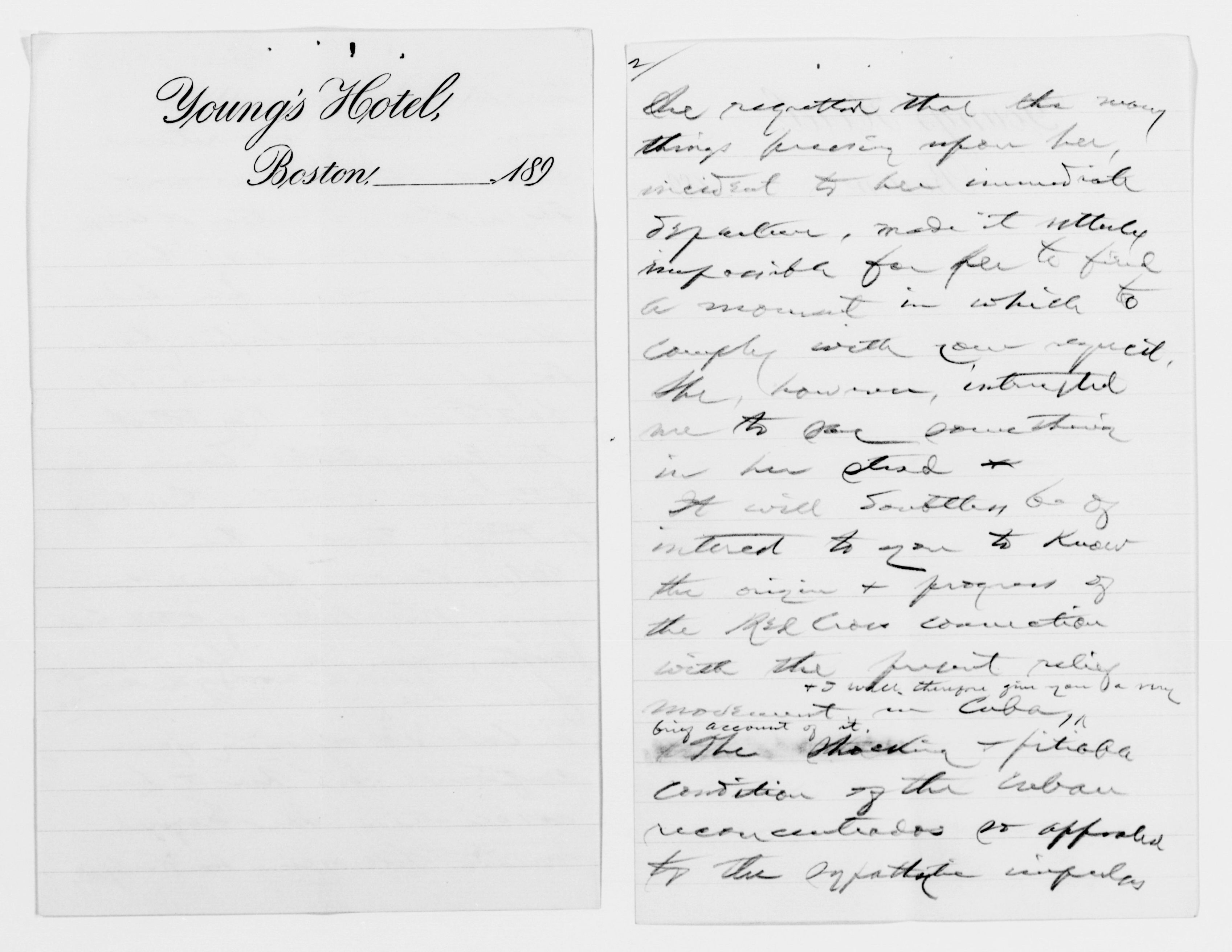 Scanned image of the current content page