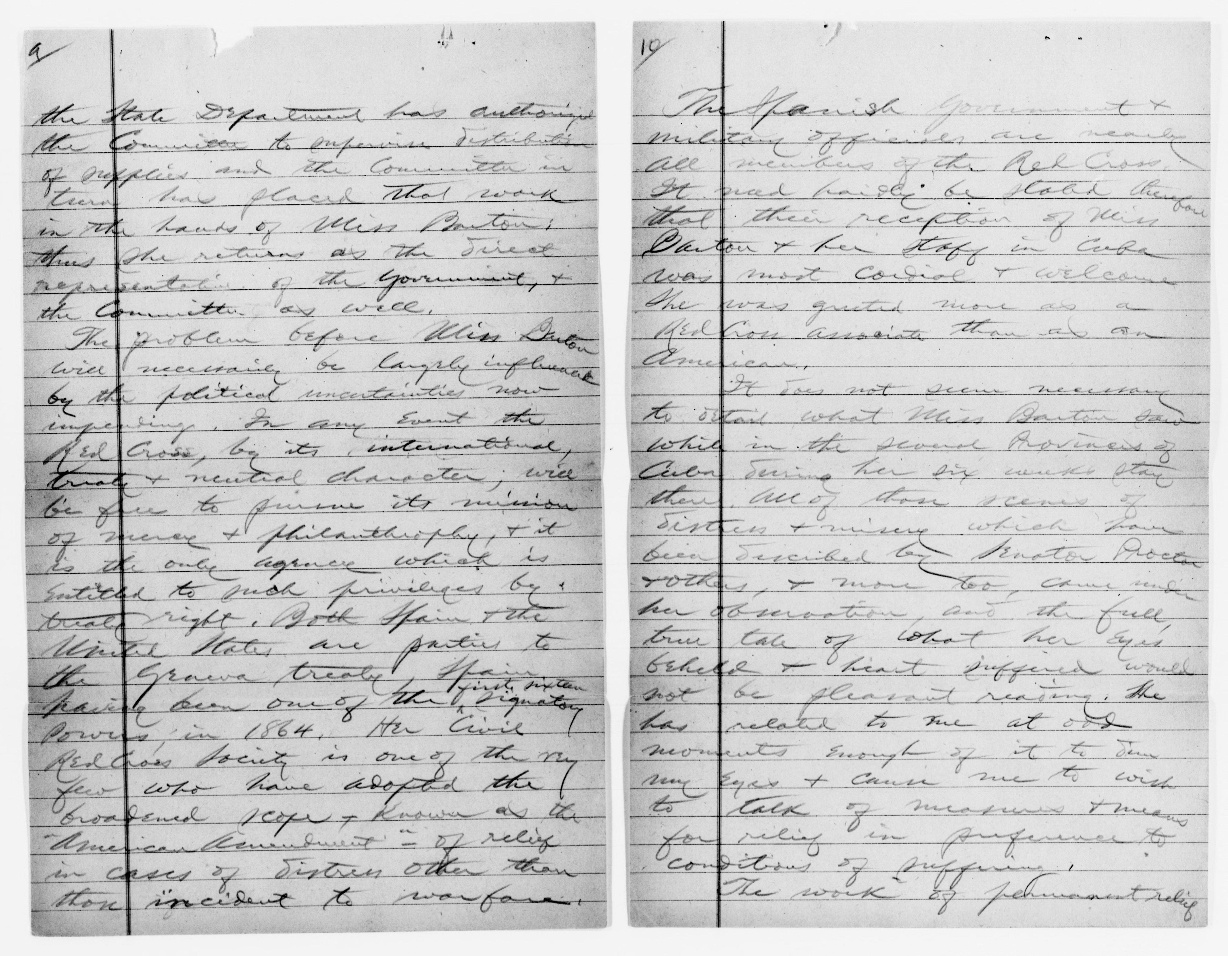 Scanned image of the current content page