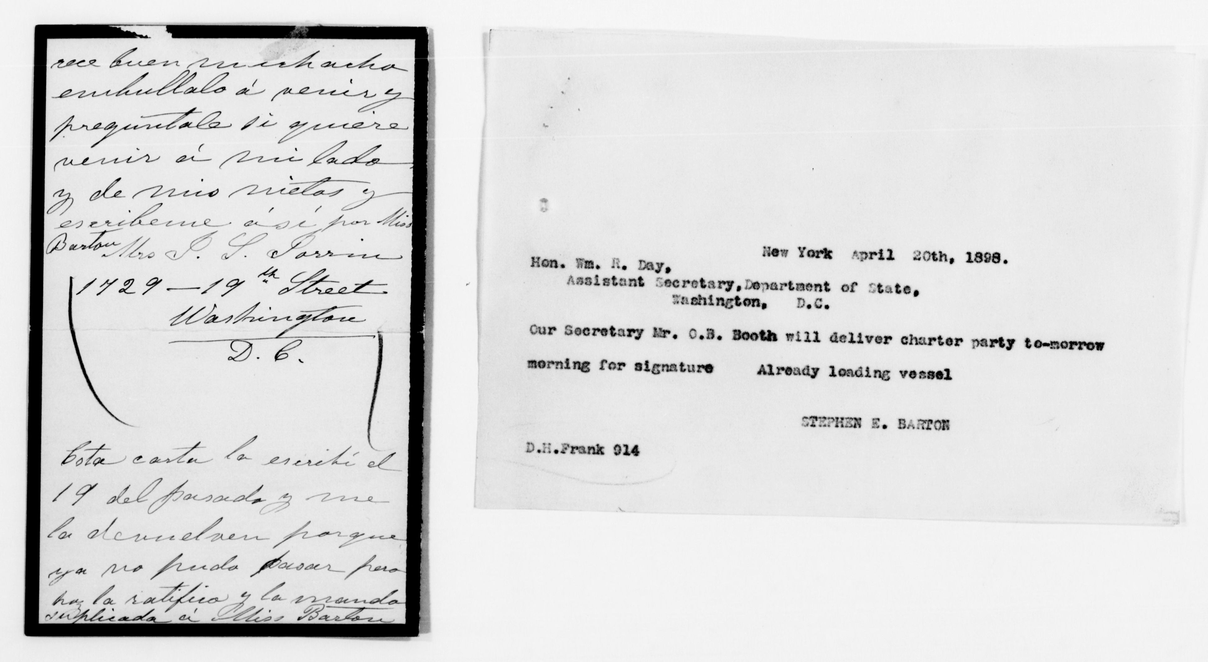 Scanned image of the current content page