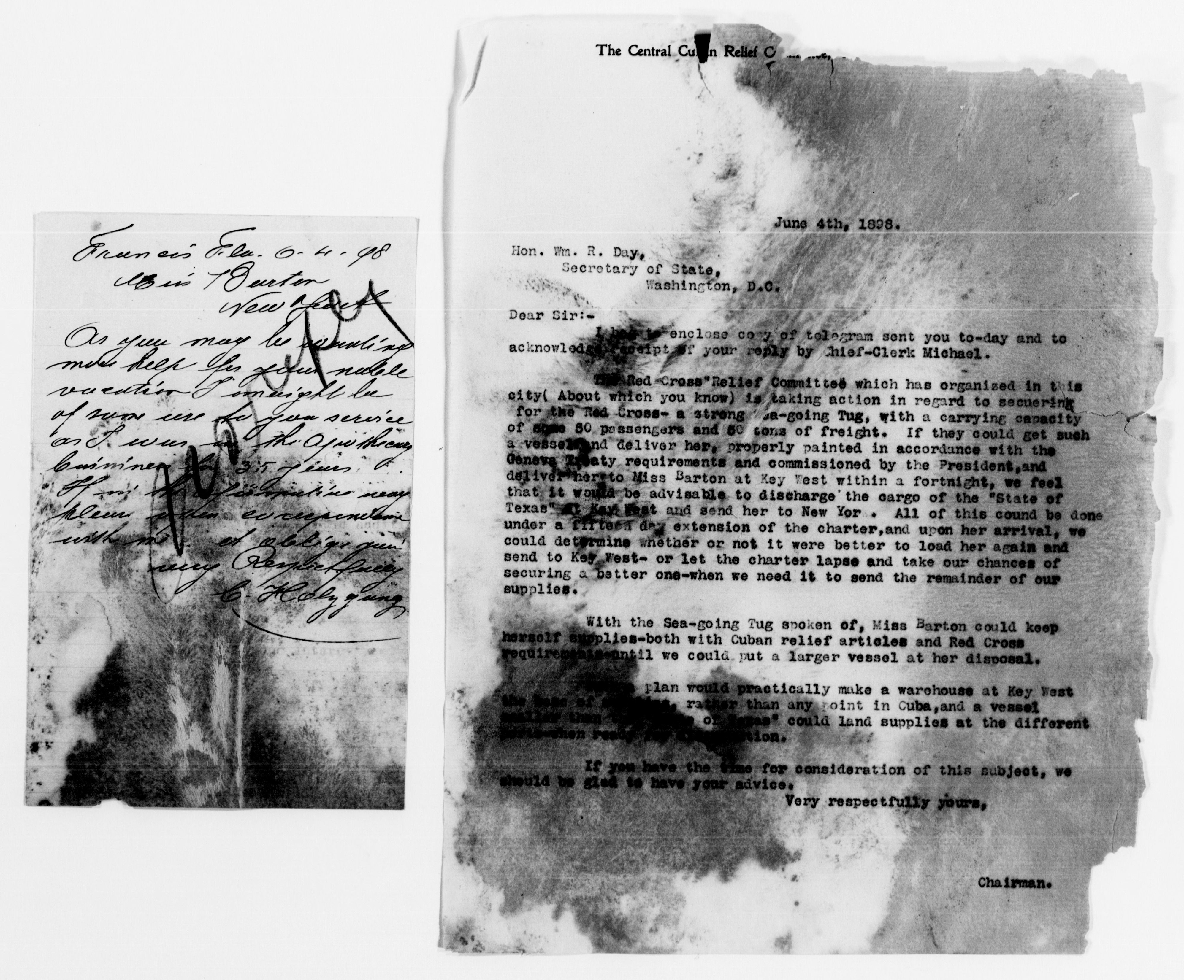 Scanned image of the current content page