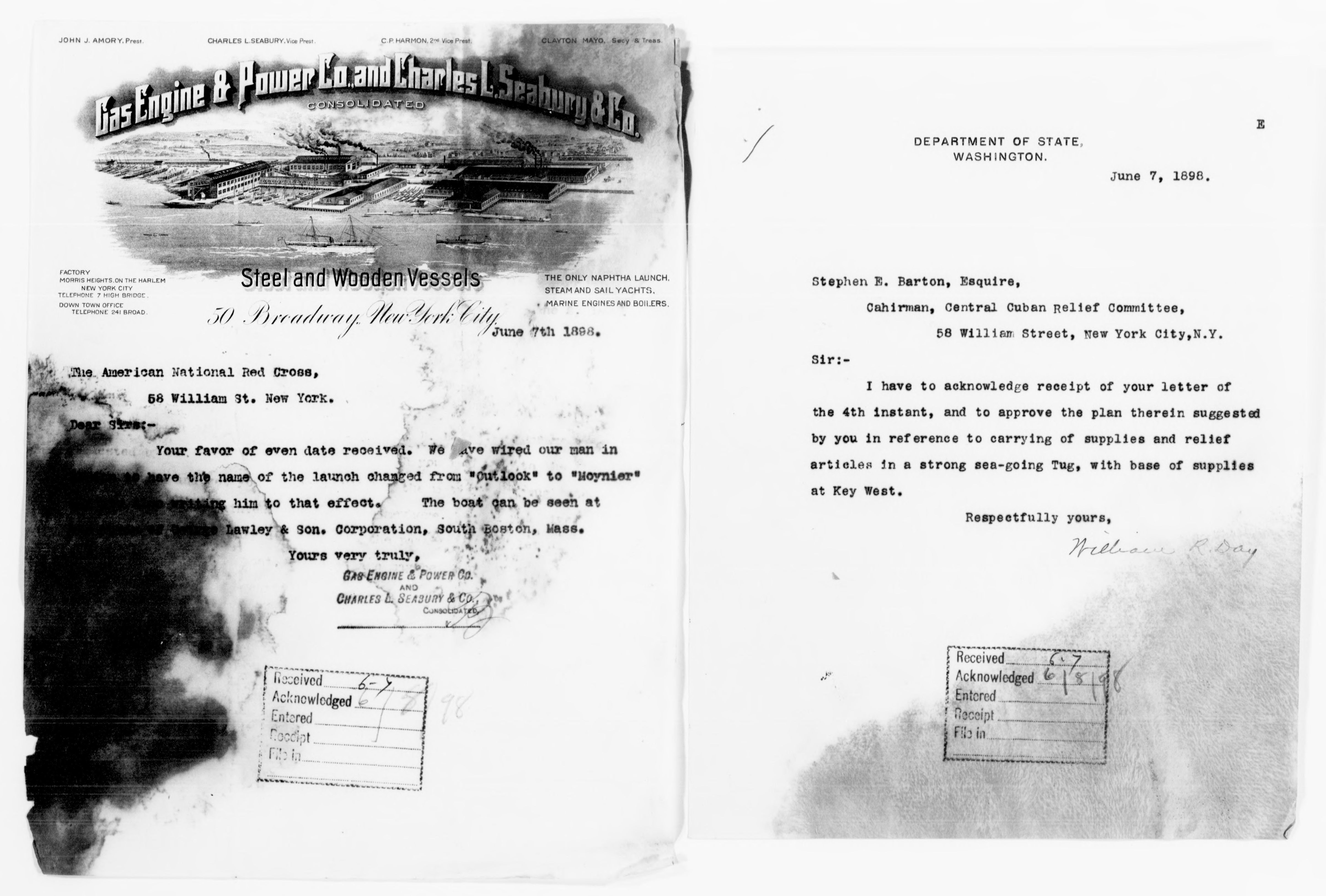 Scanned image of the current content page