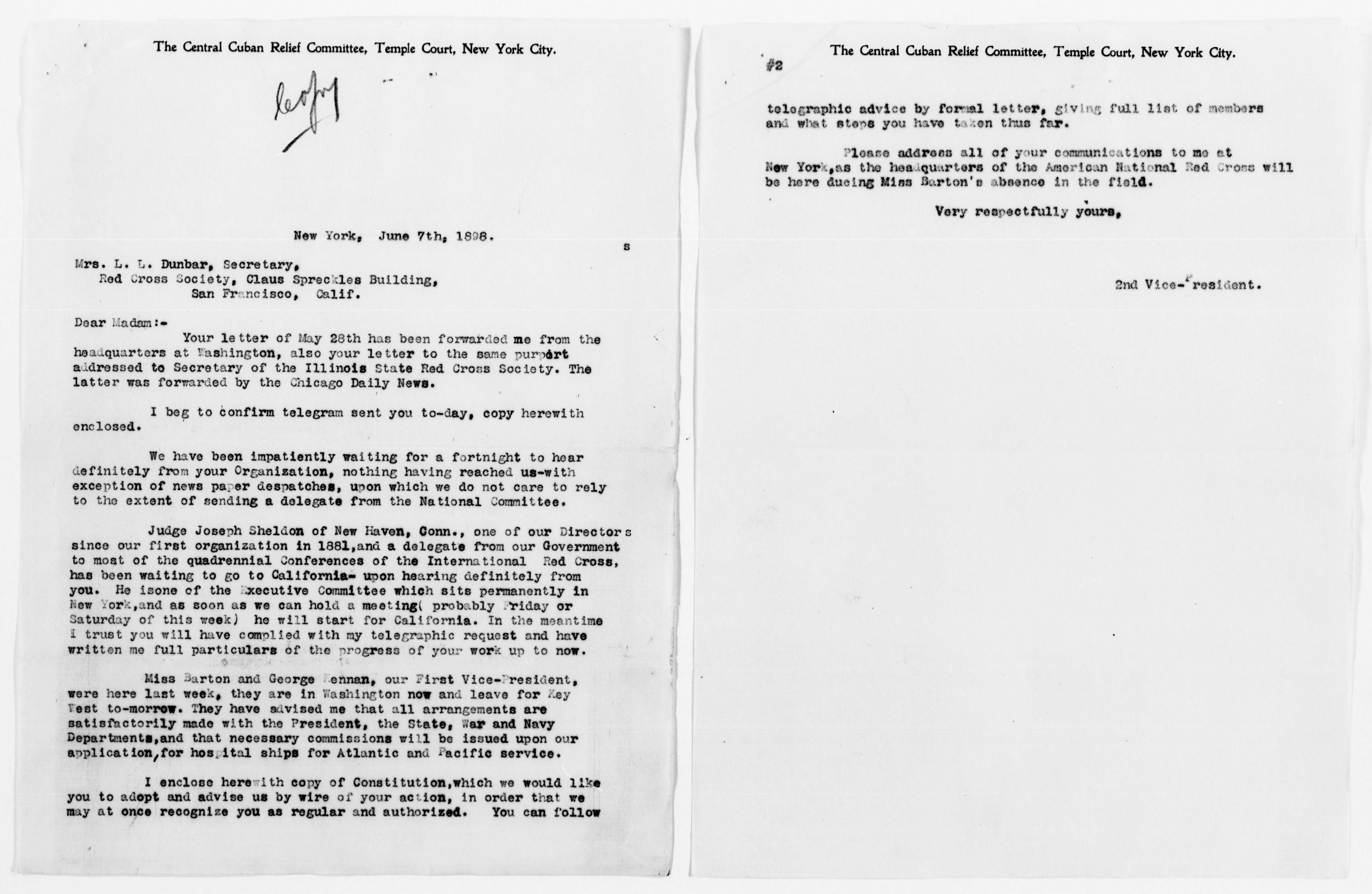 Scanned image of the current content page