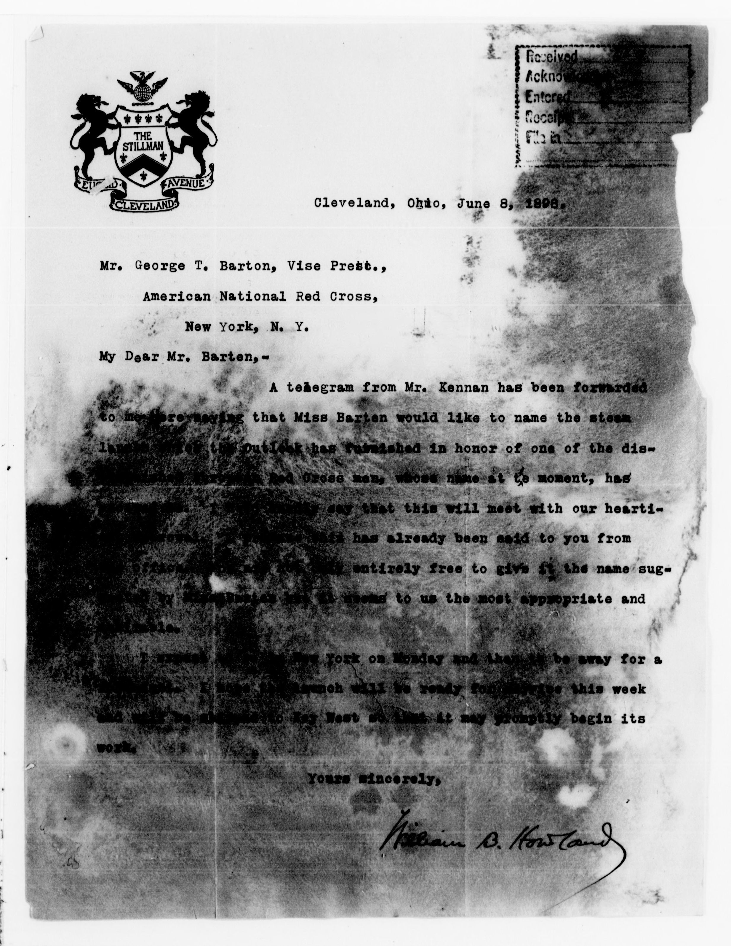 Scanned image of the current content page