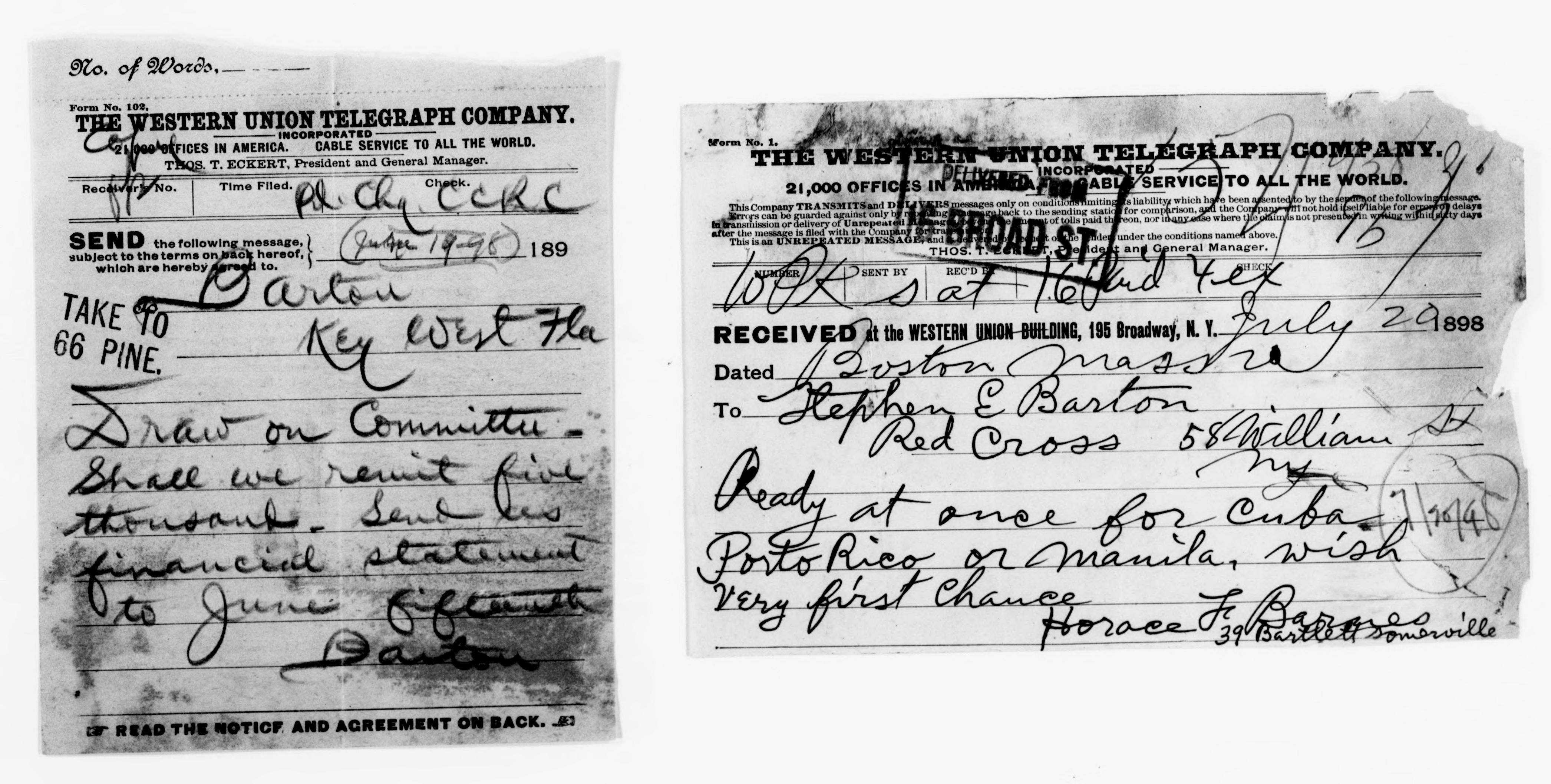 Scanned image of the current content page