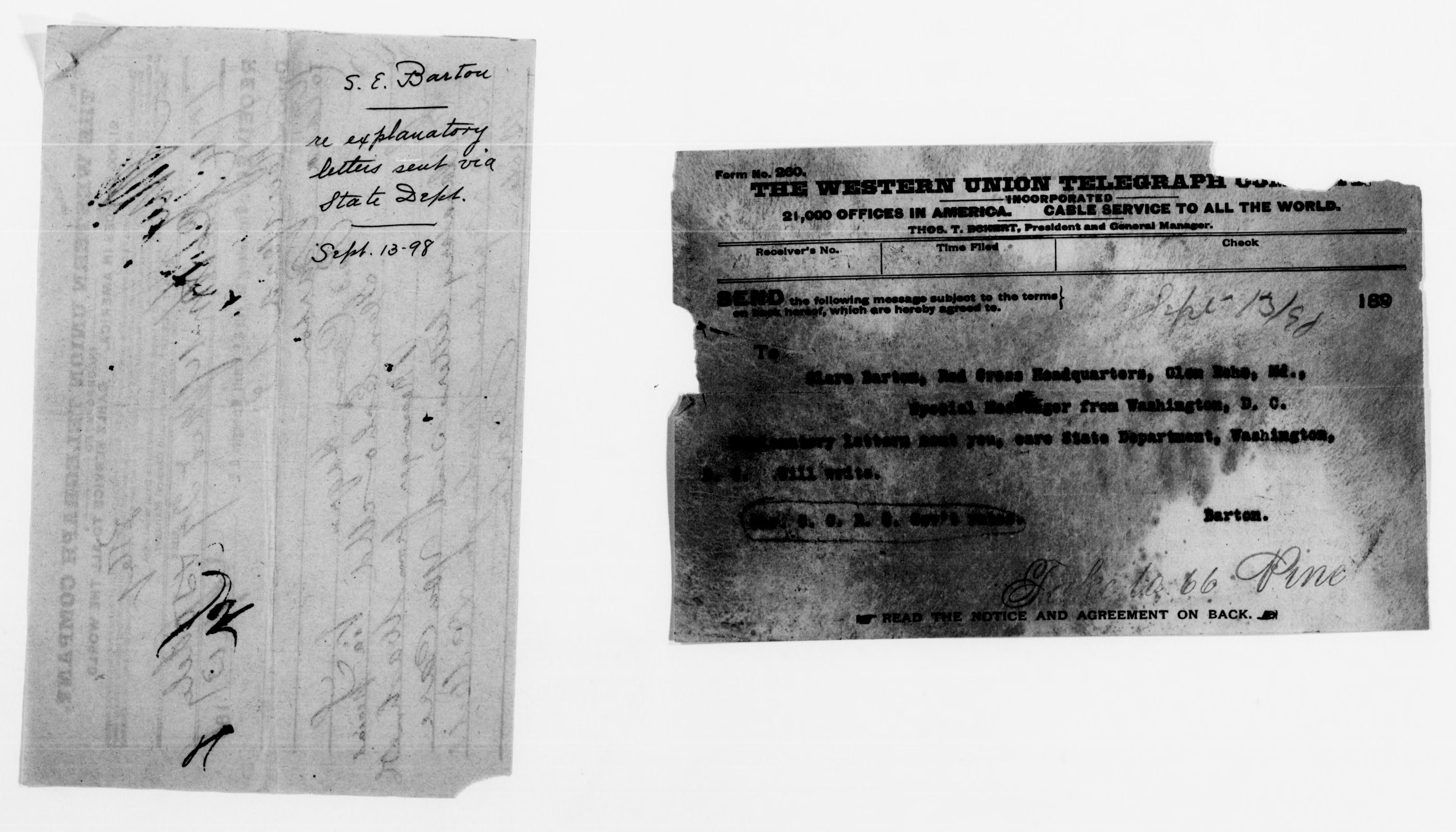 Scanned image of the current content page