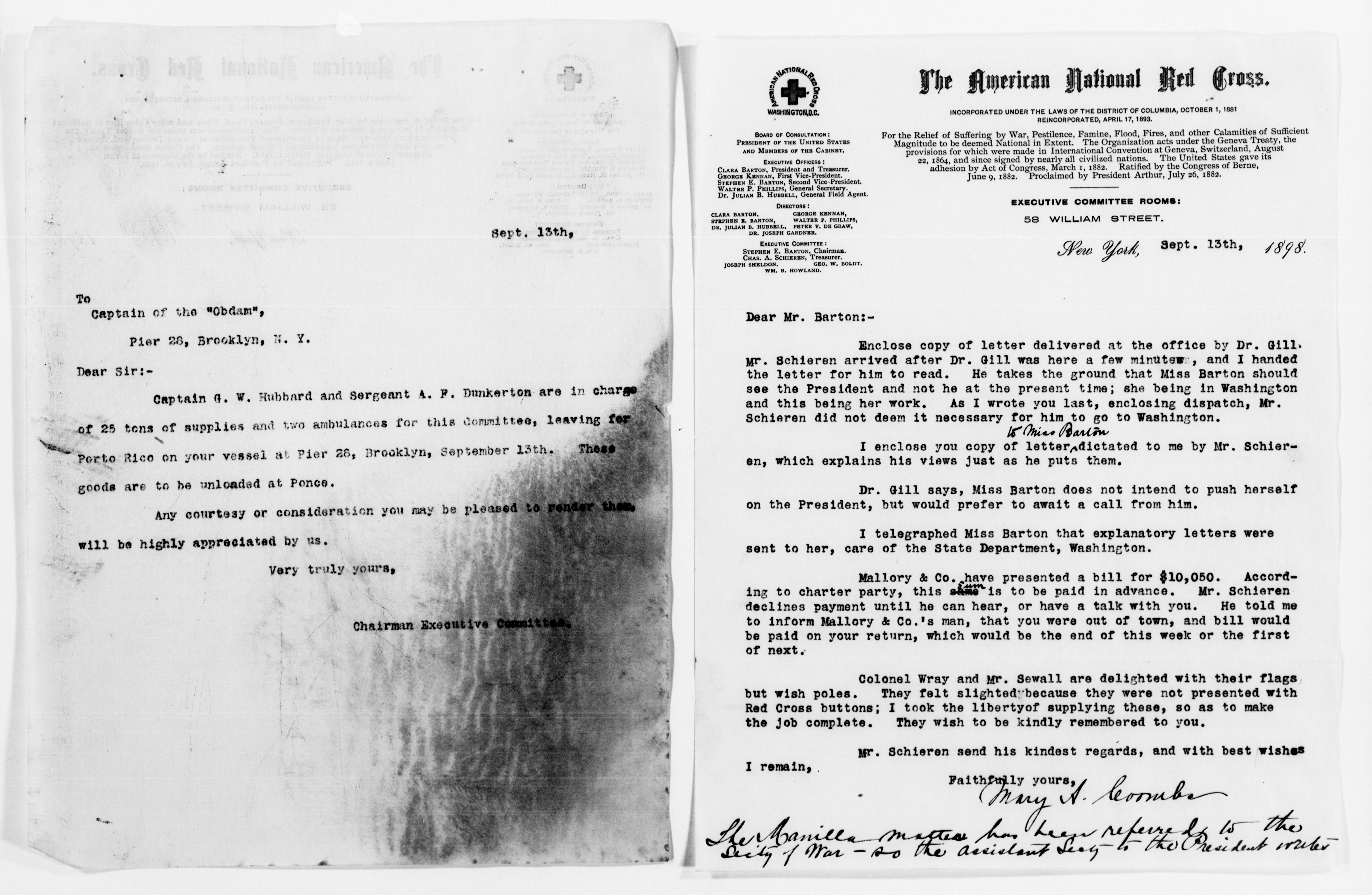 Scanned image of the current content page