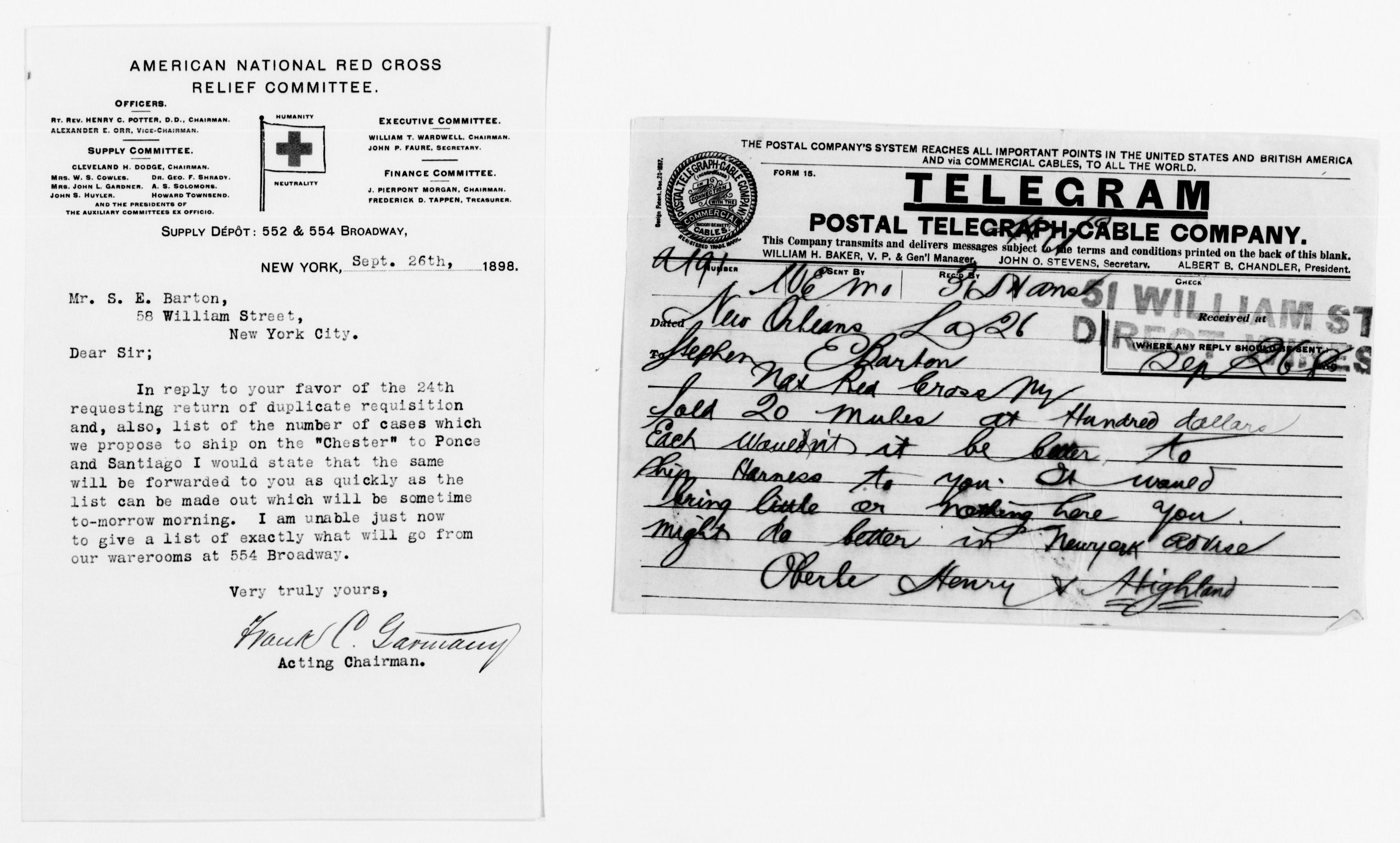 Scanned image of the current content page