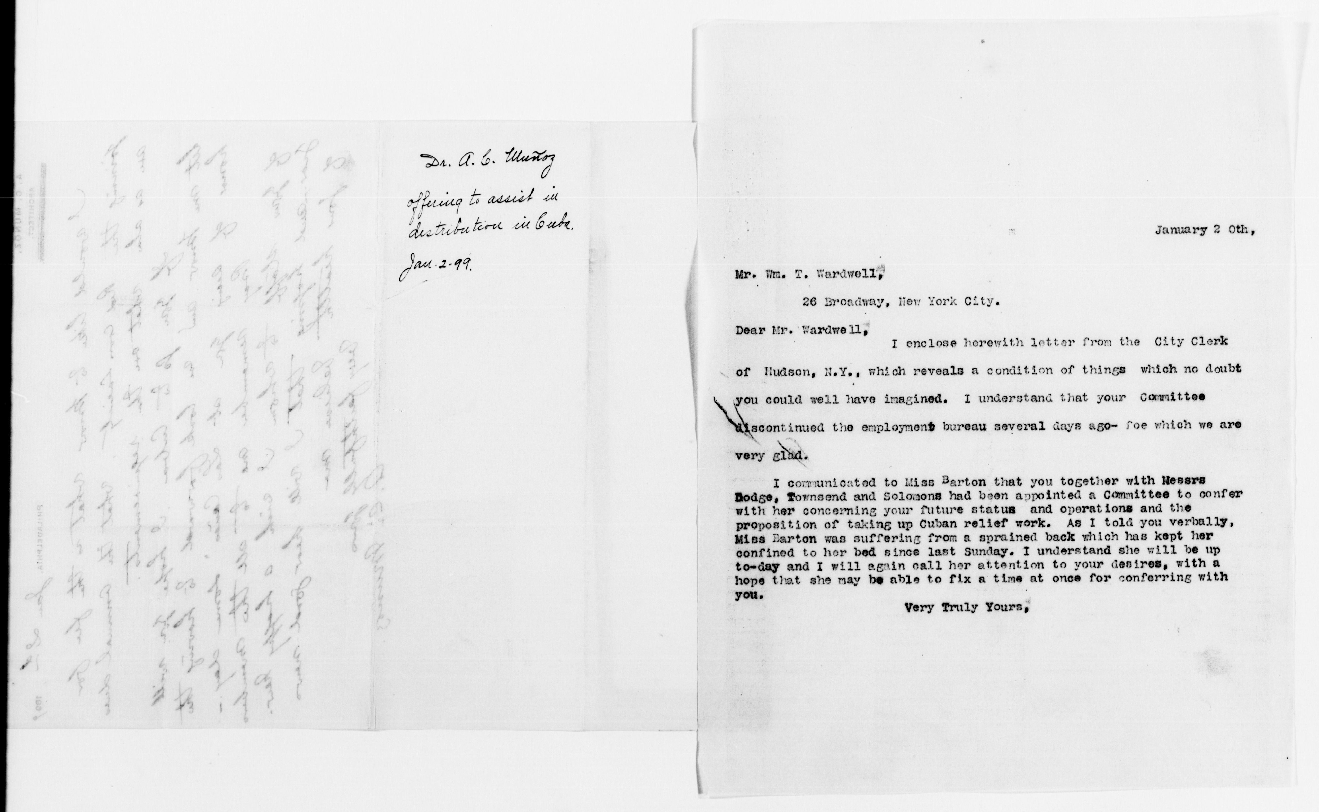 Scanned image of the current content page