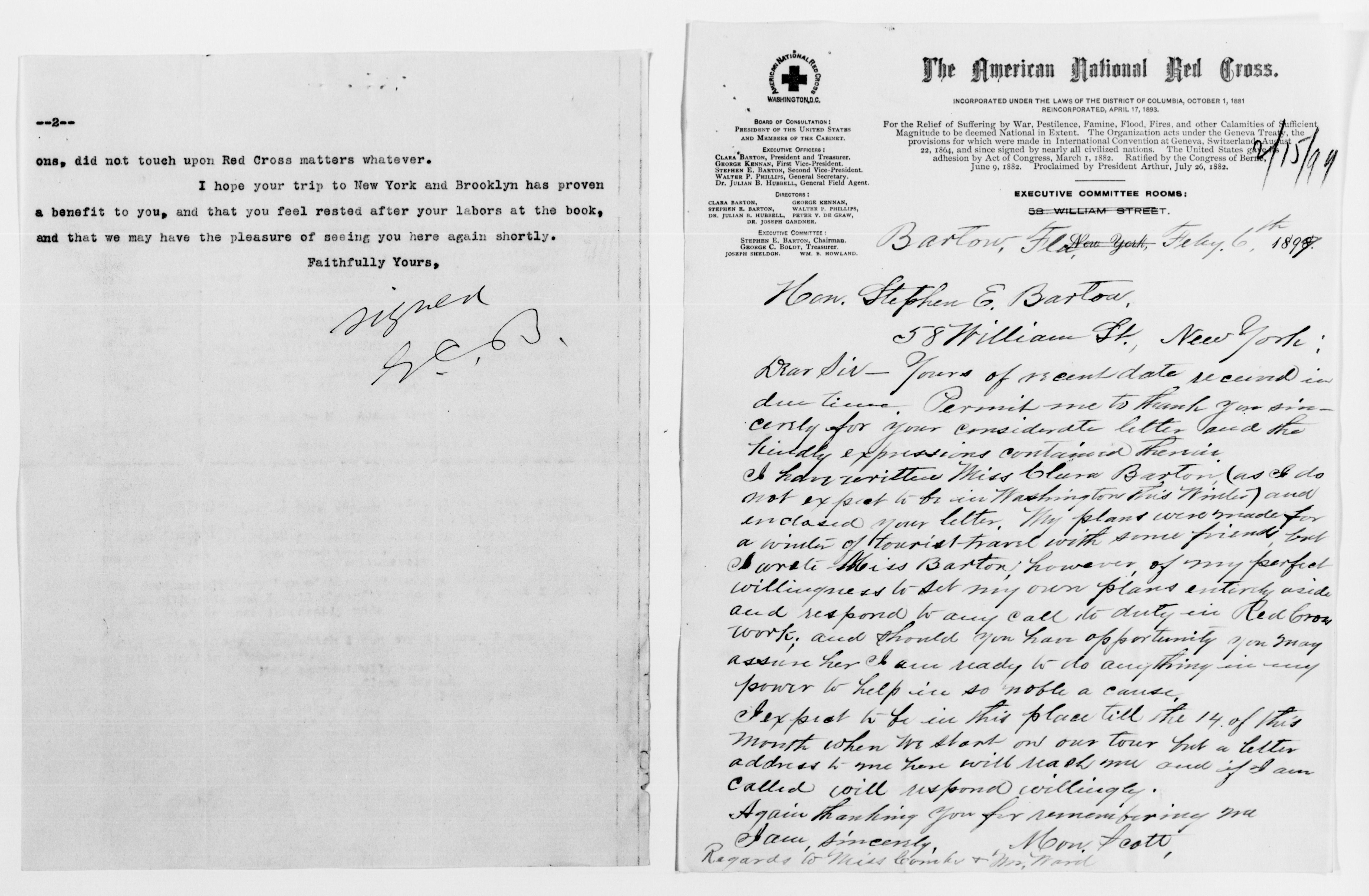 Scanned image of the current content page