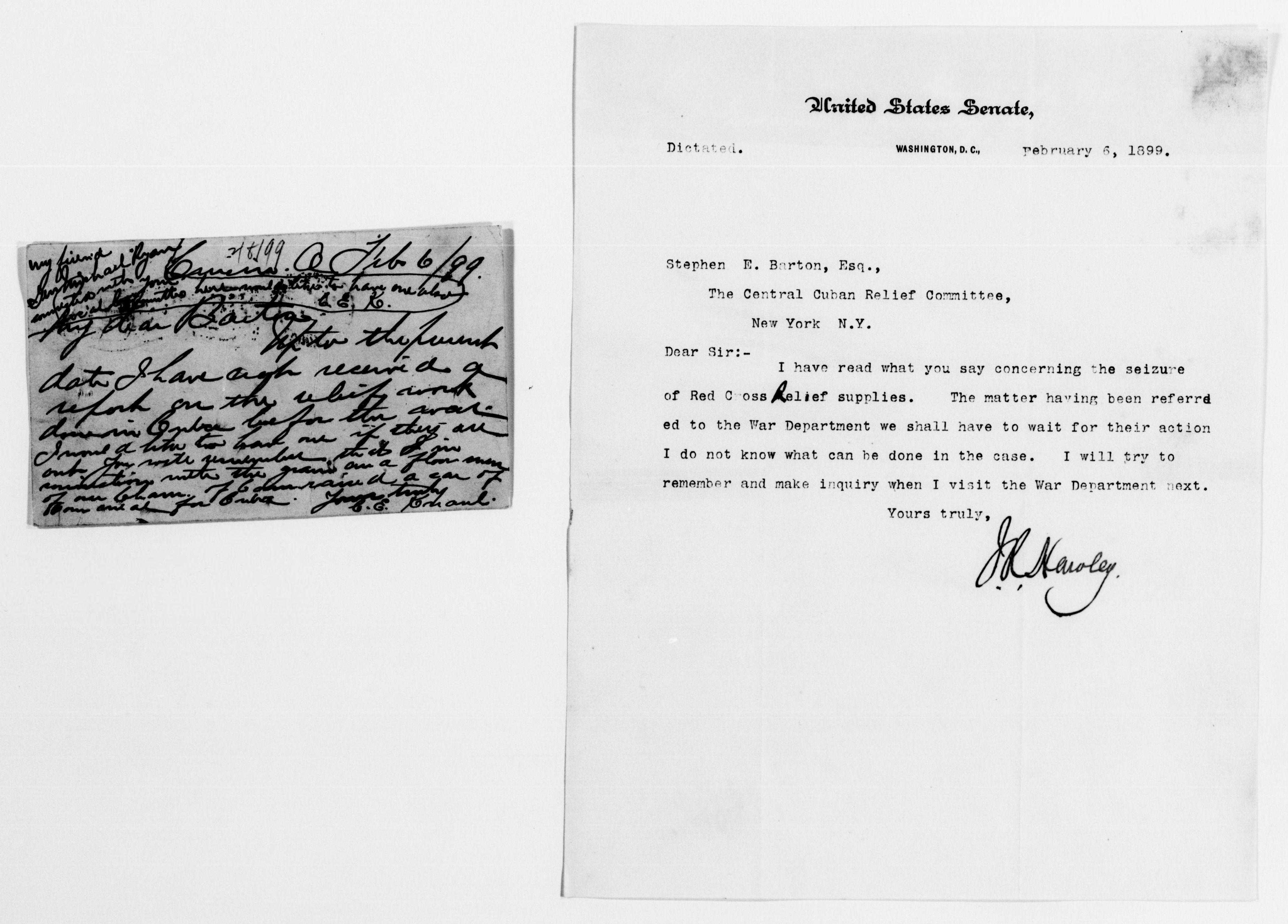 Scanned image of the current content page