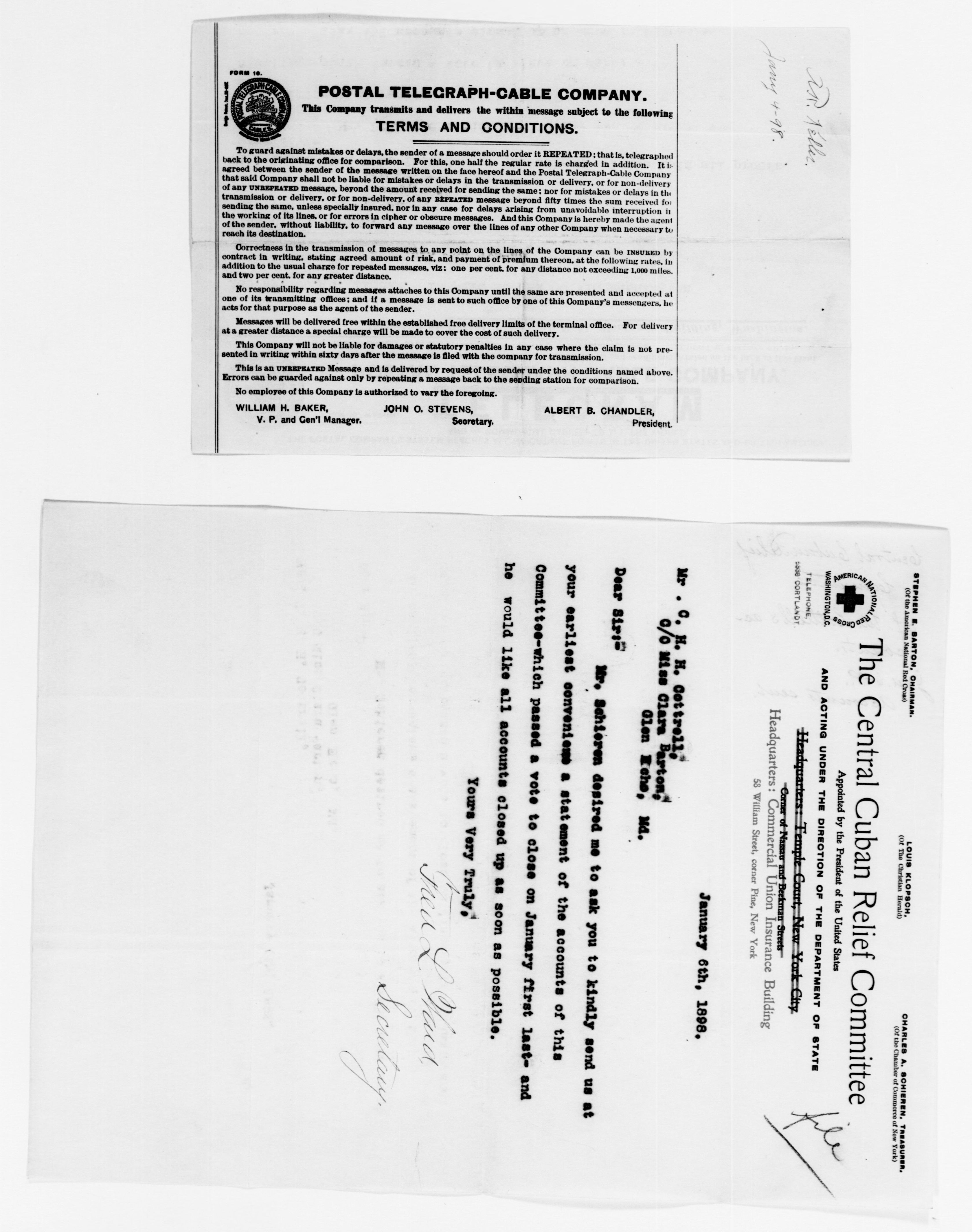 Scanned image of the current content page