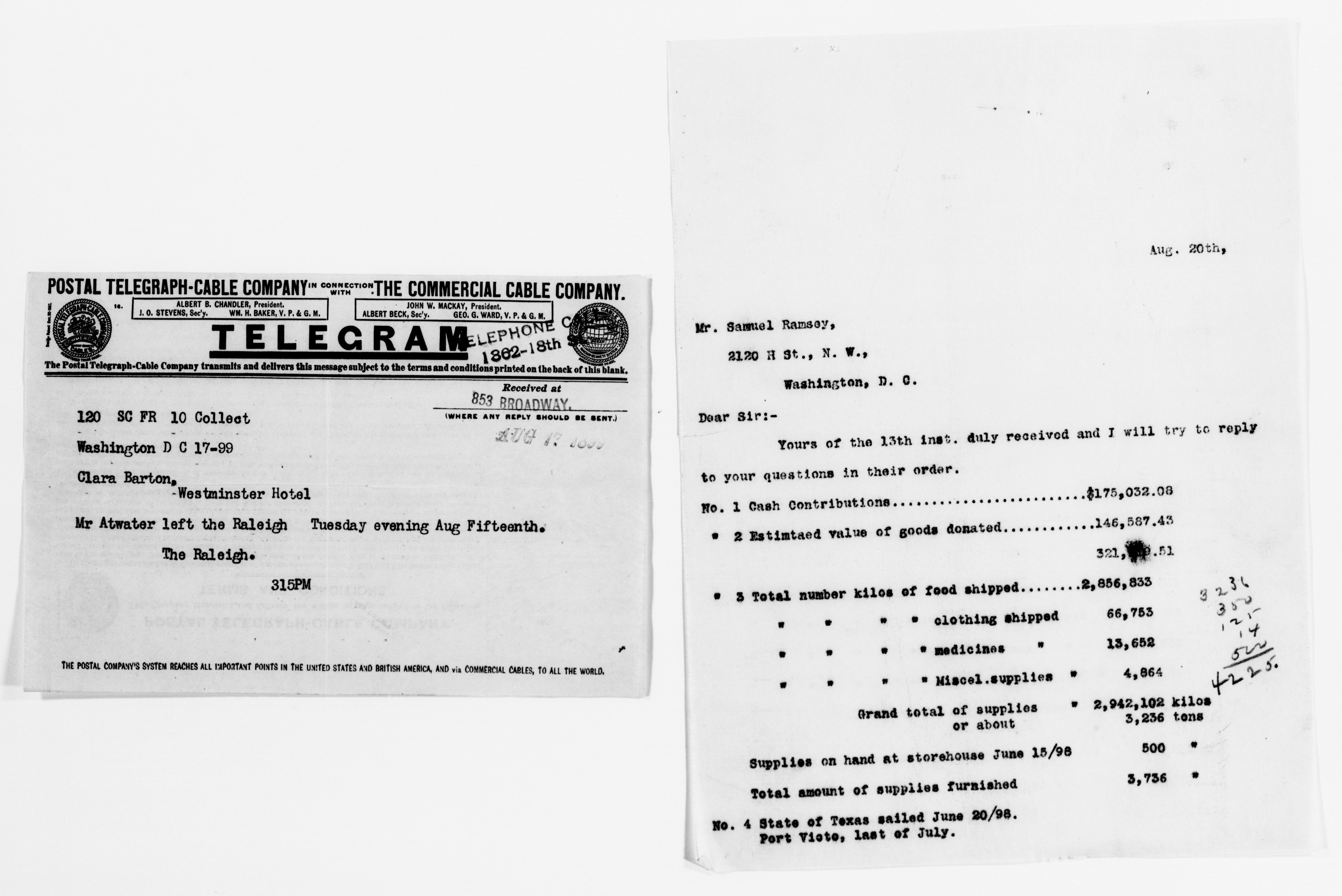 Scanned image of the current content page