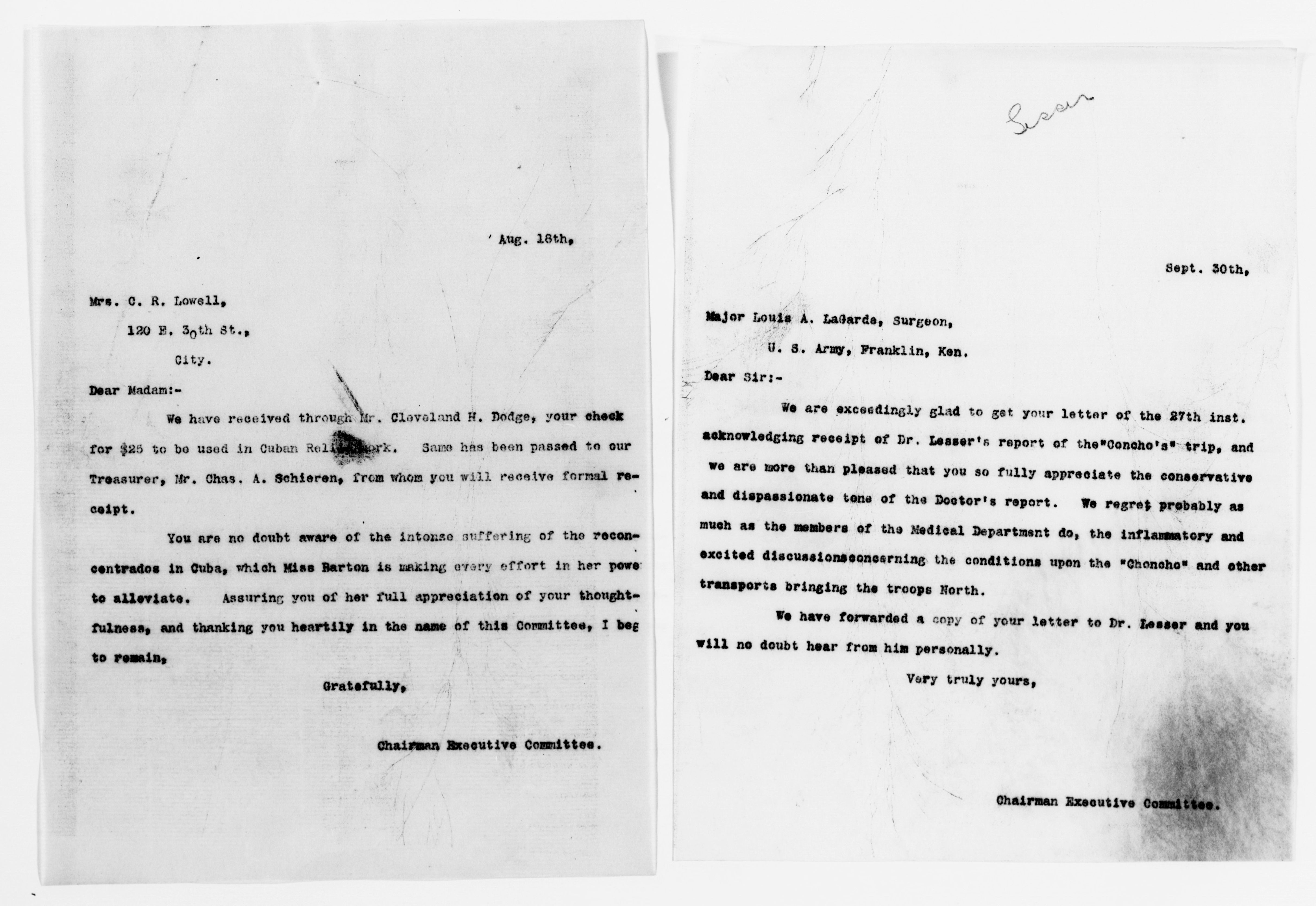 Scanned image of the current content page