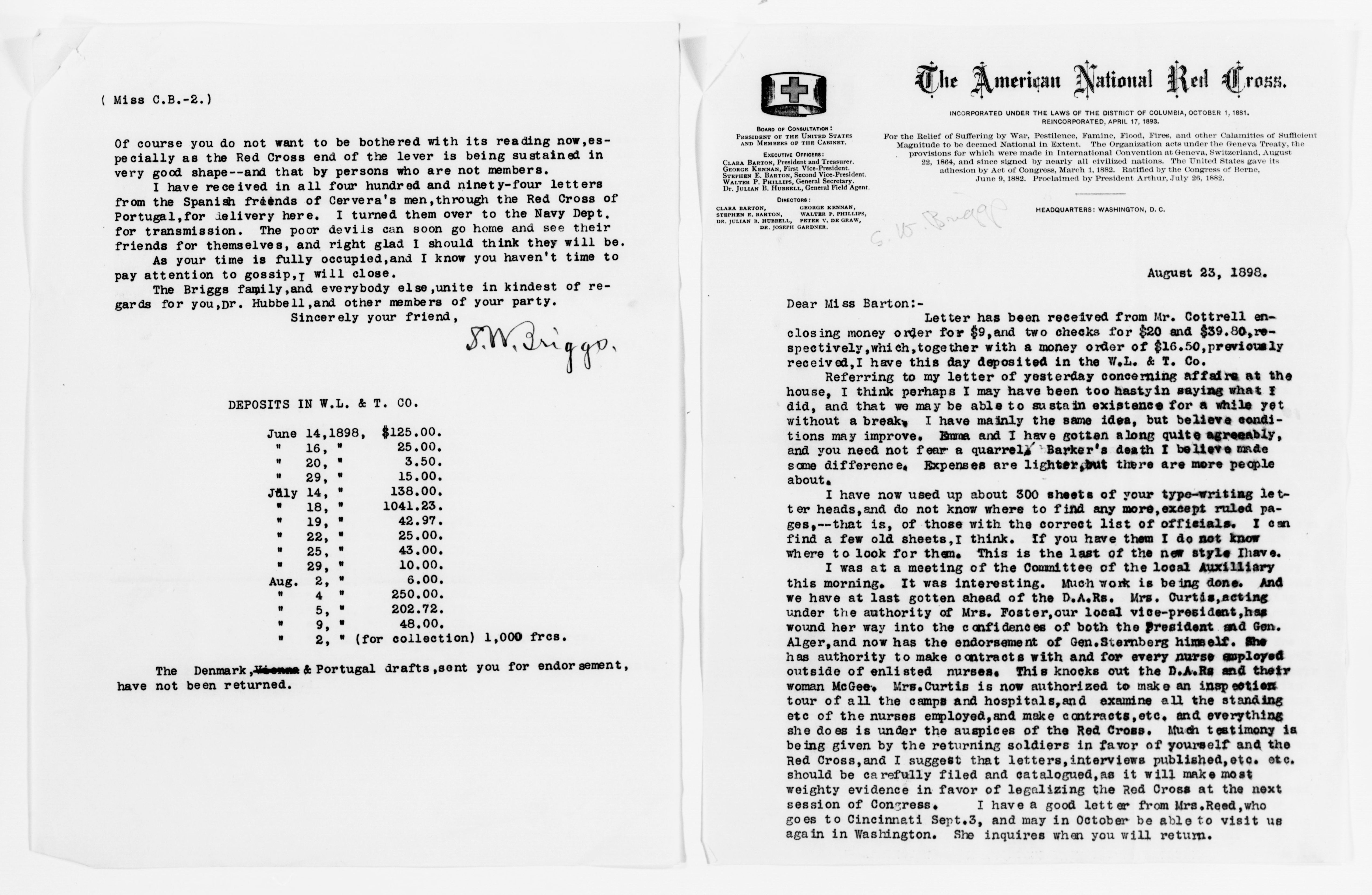 Scanned image of the current content page