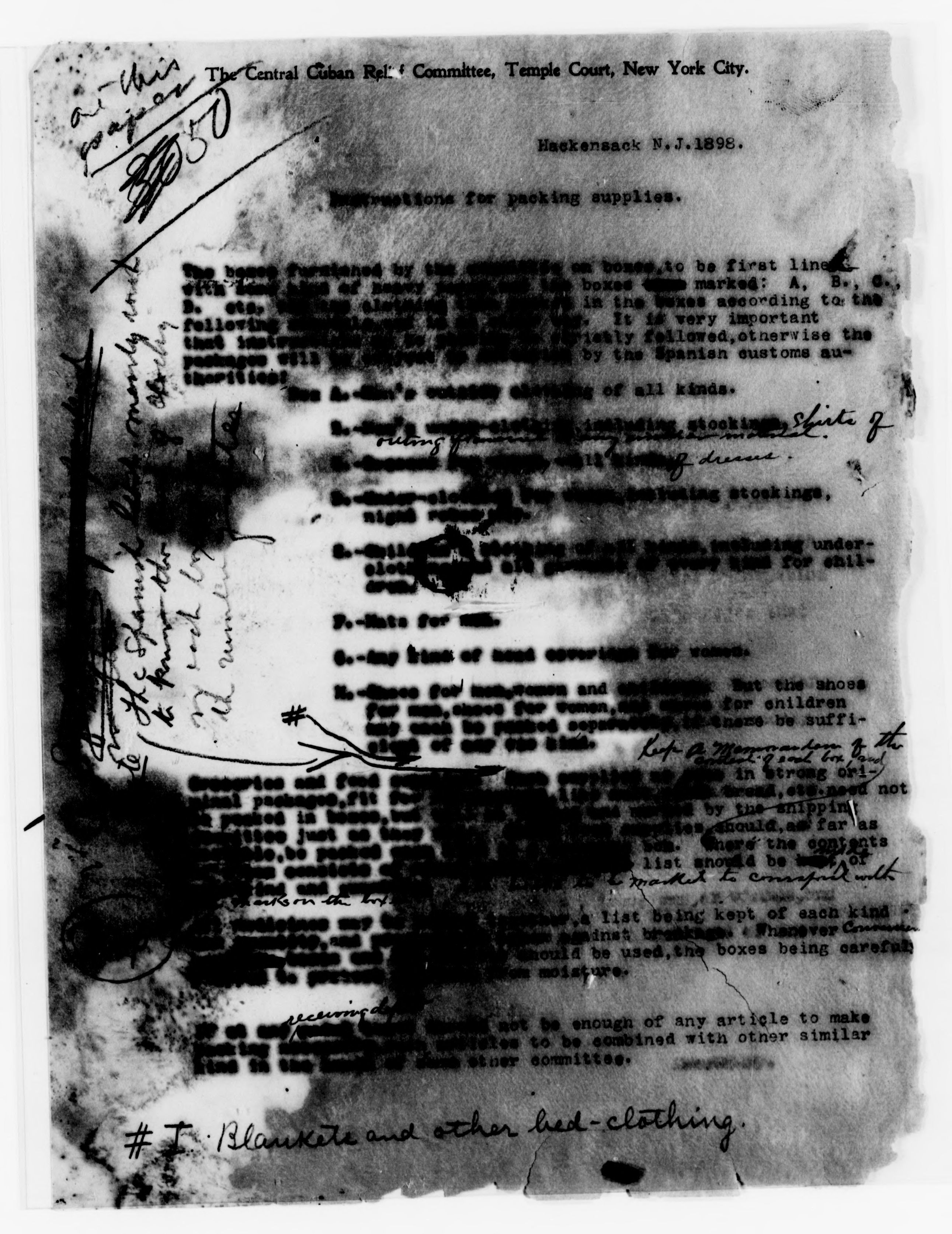 Scanned image of the current content page
