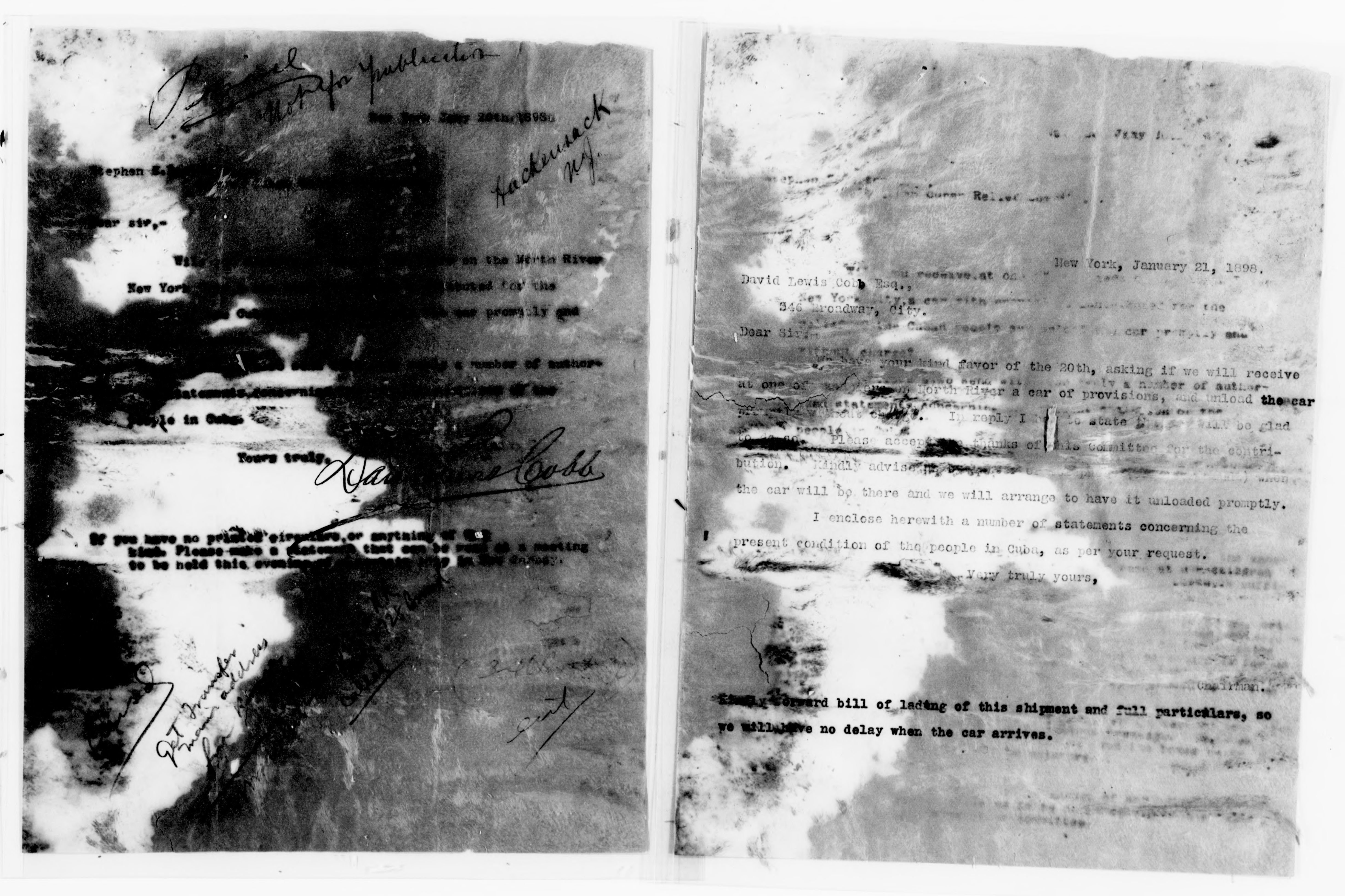 Scanned image of the current content page