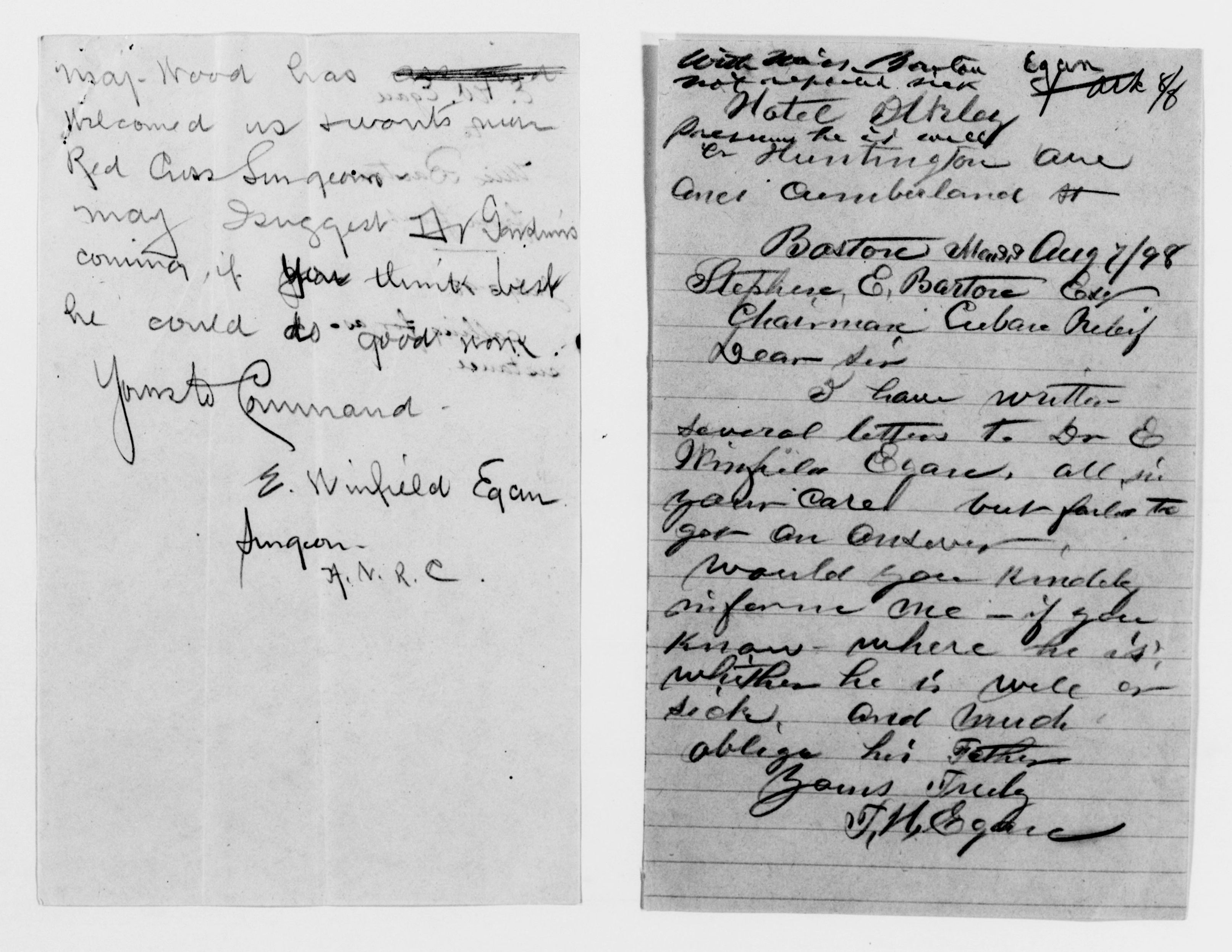 Scanned image of the current content page