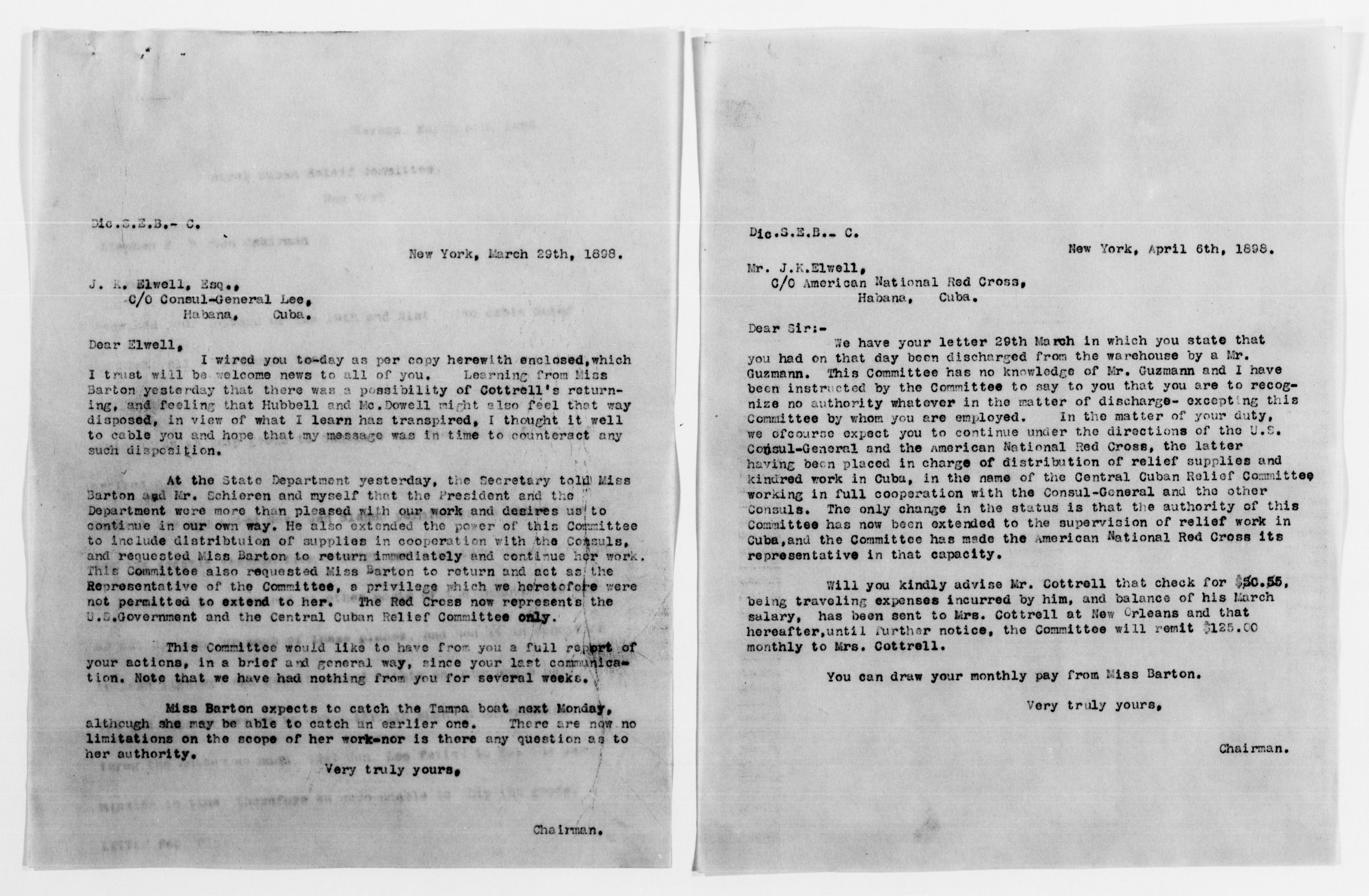 Scanned image of the current content page