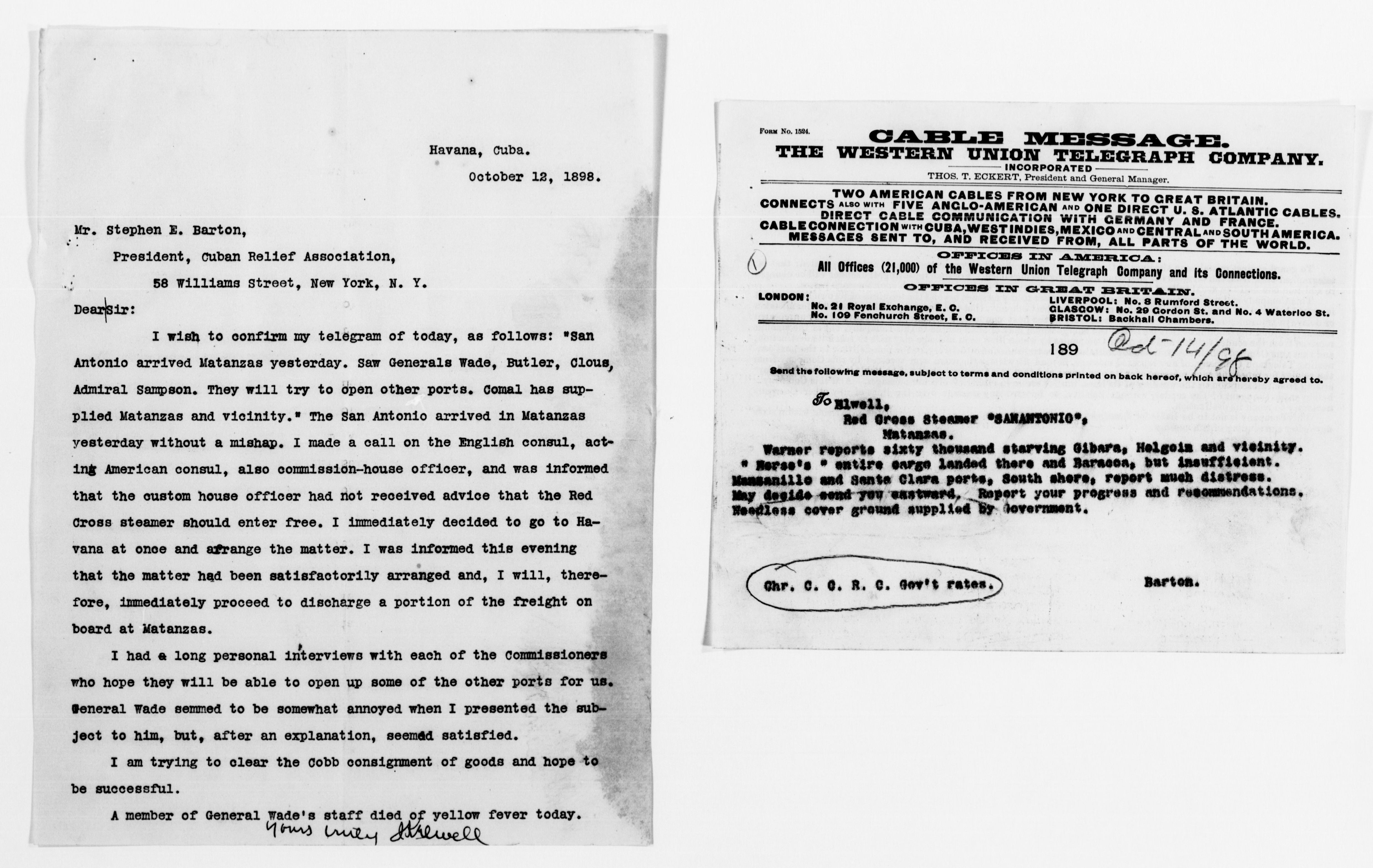 Scanned image of the current content page